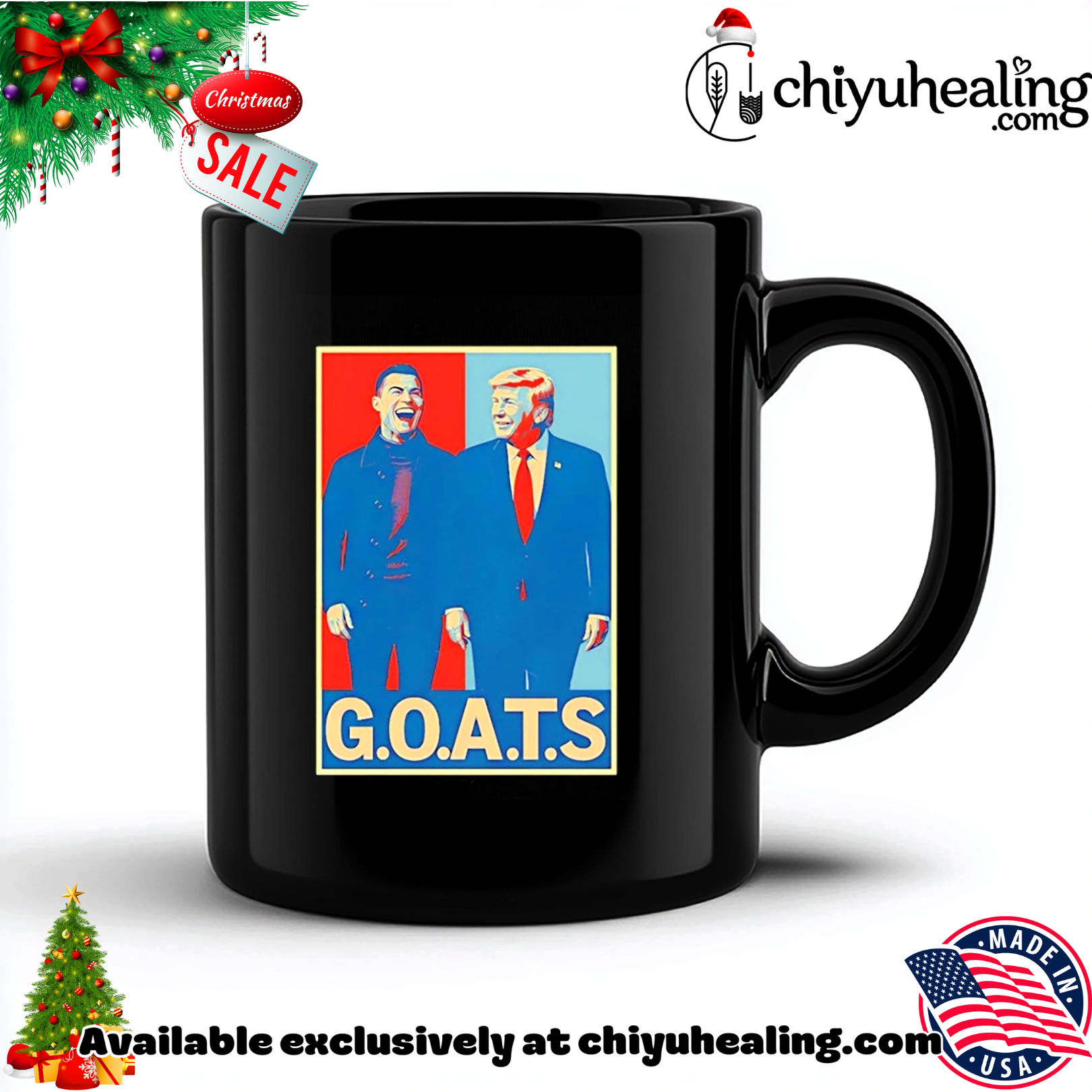 Trump and Ronaldo GOATS Dark 2025 shirt, Hoodie, Sweatshirt, Poster Canvas, Mug, Ornaments 6 Trump and Ronaldo GOATS Dark 2025 shirt, Hoodie, Sweatshirt, Poster Canvas, Mug, Ornaments