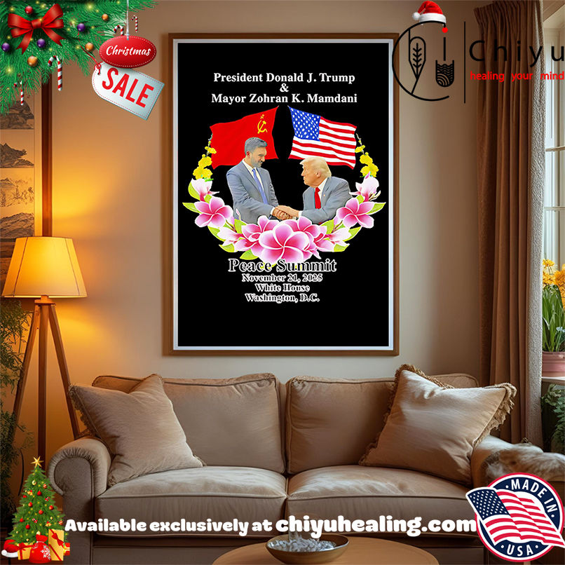 Trump and Zohran Mamdani Peace Summit Shirt, Hoodie, Sweatshirt, Poster Canvas, Mug, Ornaments Trump and Zohran Mamdani Peace Summit Shirt, Hoodie, Sweatshirt, Poster Canvas, Mug, Ornaments