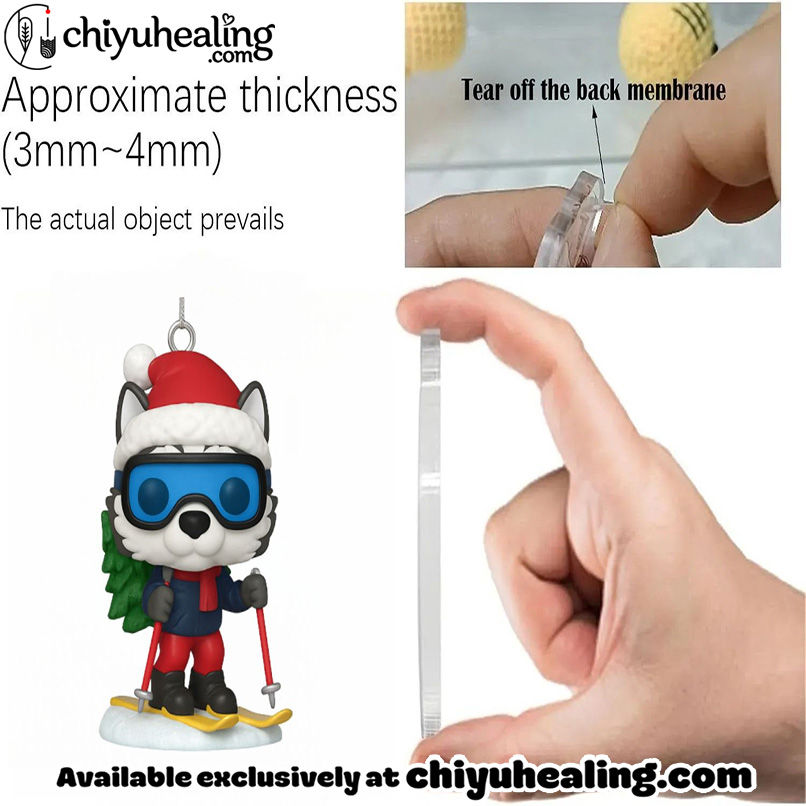 UConn Huskies 129th Anniversary Advent Calendar, Christmas Countdown Advent Calendar Gift Box with 24 Acrylic Ornaments 3 UConn Huskies 129th Anniversary Advent Calendar, Christmas Countdown Advent Calendar Gift Box with 24 Acrylic Ornaments