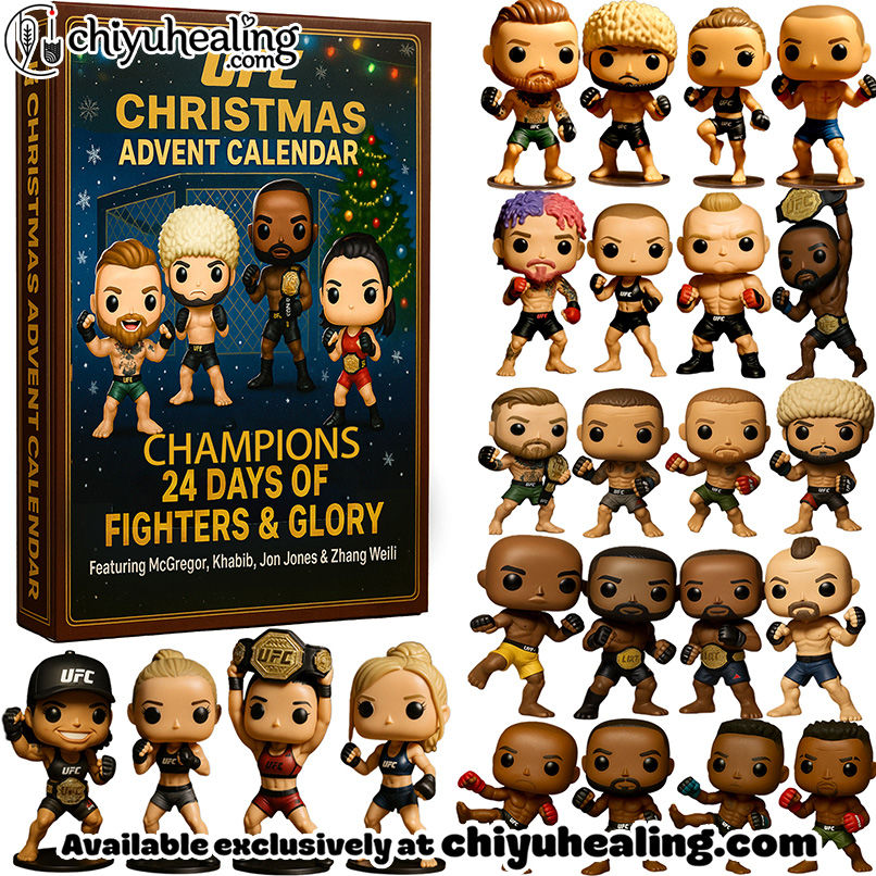 UFC Christmas Advent Calendar 2025, Christmas Countdown Advent Calendar Gift Box with 24 Acrylic Ornaments UFC Christmas Advent Calendar 2025, Christmas Countdown Advent Calendar Gift Box with 24 Acrylic Ornaments