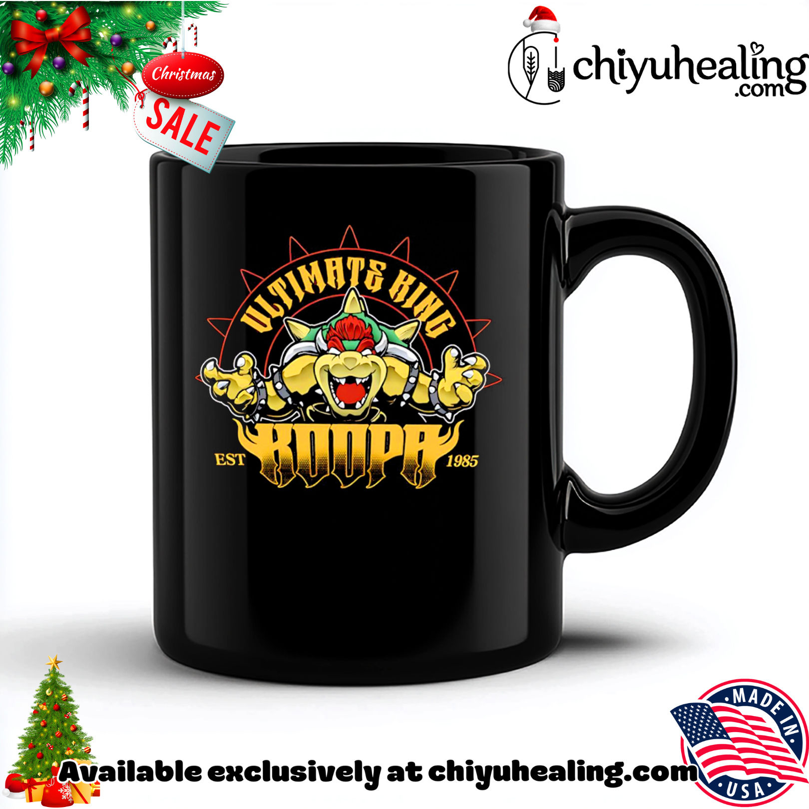 Ultimate King Koopa Est 1985 logo shirt, Hoodie, Sweatshirt, Poster Canvas, Mug, Ornaments 6 Ultimate King Koopa Est 1985 logo shirt, Hoodie, Sweatshirt, Poster Canvas, Mug, Ornaments