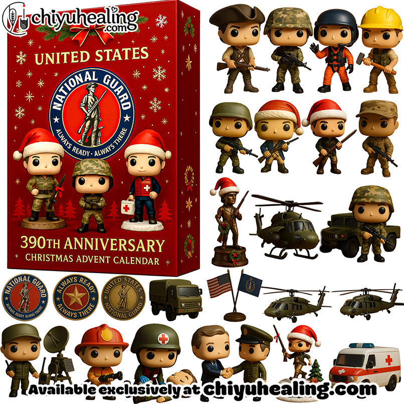 United States National Guard · 390th Anniversary Christmas Advent Calendar, Christmas Countdown Advent Calendar Gift Box with 24 Acrylic Ornaments United States National Guard · 390th Anniversary Christmas Advent Calendar, Christmas Countdown Advent Calendar Gift Box with 24 Acrylic Ornaments