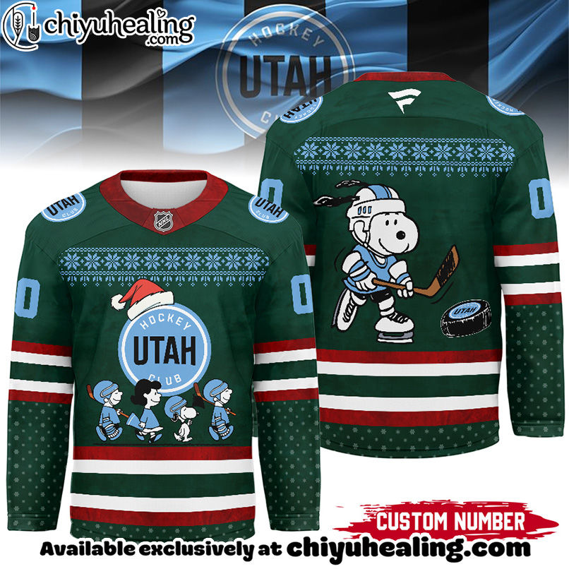 Utah Hockey Club - Premium NHL Peanuts Snoopy Hockey Jersey