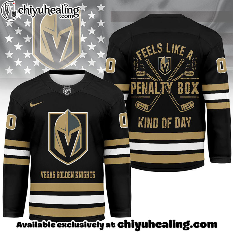 Vegas Golden Knights - Premium NHL Feels Like a Penalty Day Long Jersey
