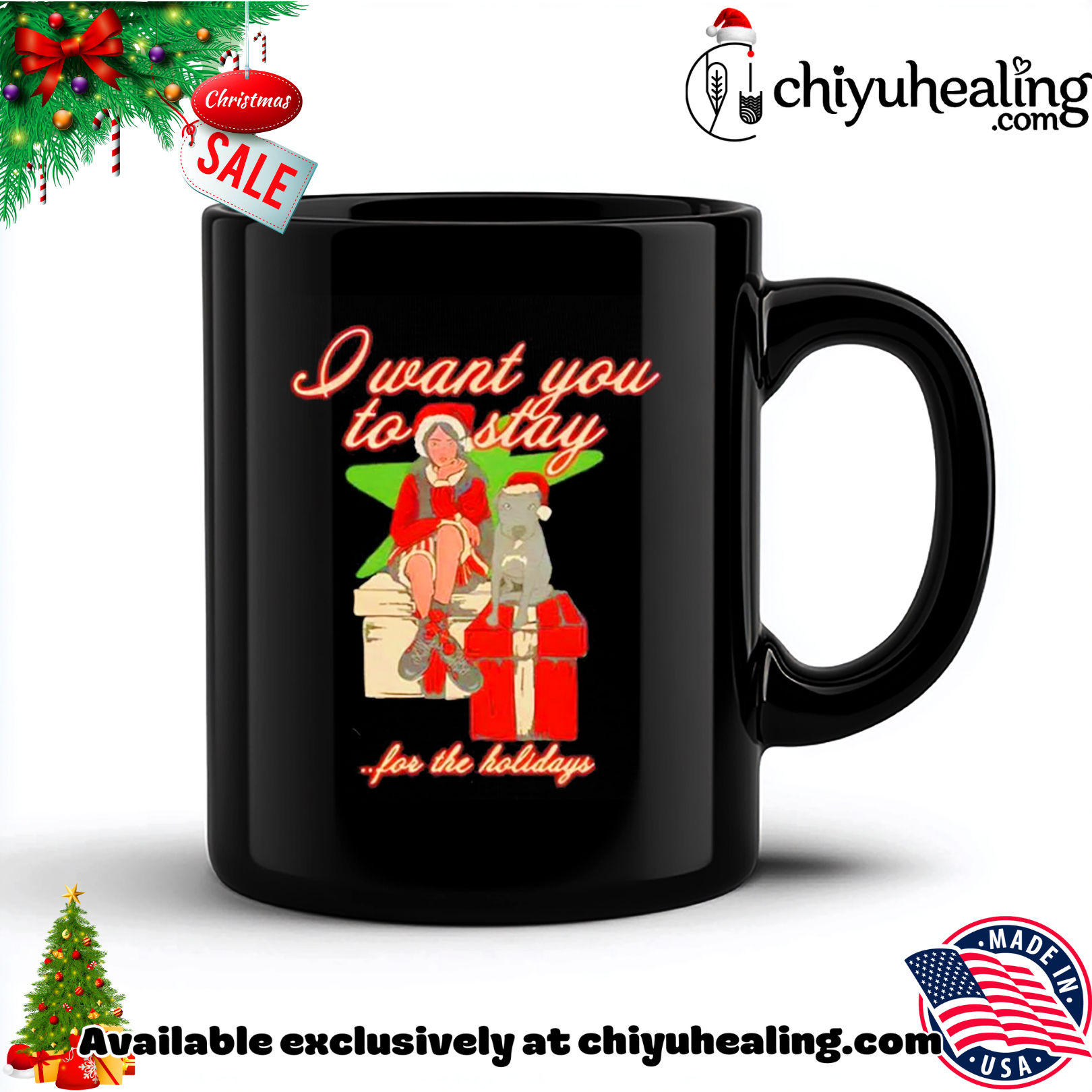 Want you to stay for the holiday Santa shirt, Hoodie, Sweatshirt, Poster Canvas, Mug, Ornaments 6 Want you to stay for the holiday Santa shirt, Hoodie, Sweatshirt, Poster Canvas, Mug, Ornaments