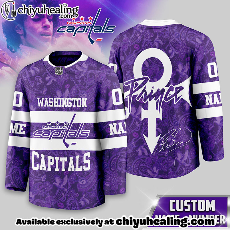 Washington Capitals - Premium NHL Prince Hockey Jersey