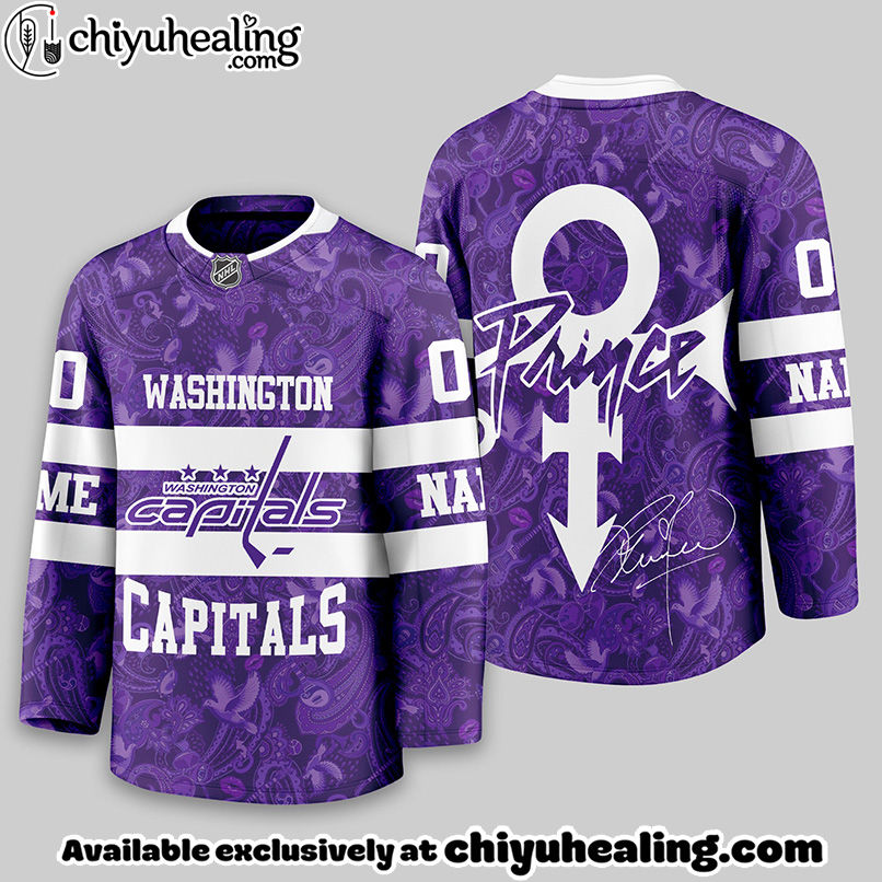 Washington Capitals - Premium NHL Prince Hockey Jersey Washington Capitals - Premium NHL Prince Hockey Jersey