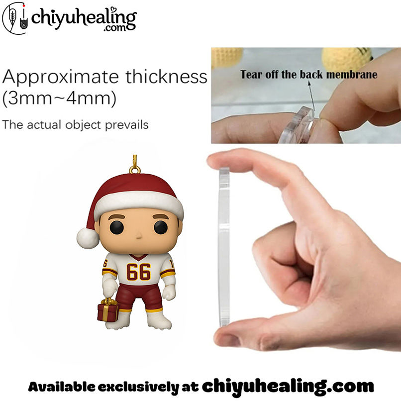 Washington Commanders 93rd Anniversary 2025 Advent Calendar, Christmas Countdown Advent Calendar Gift Box with 24 Acrylic Ornaments 3 Washington Commanders 93rd Anniversary 2025 Advent Calendar, Christmas Countdown Advent Calendar Gift Box with 24 Acrylic Ornaments