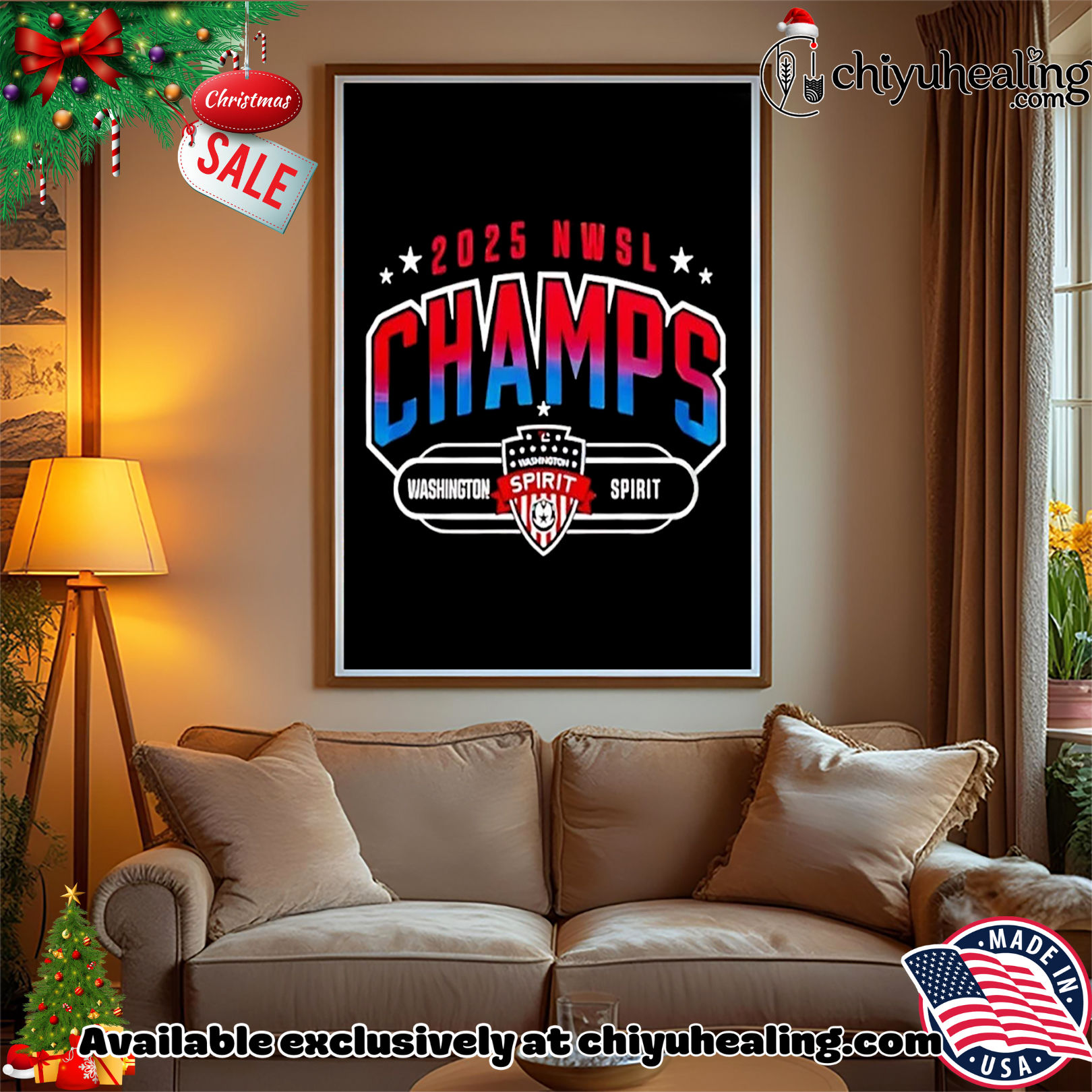 Washington Spirit 2025 NWSL Champions Christmas ornament, Hoodie, Sweatshirt, Poster Canvas, Mug, Ornaments Washington Spirit 2025 NWSL Champions Christmas ornament, Hoodie, Sweatshirt, Poster Canvas, Mug, Ornaments