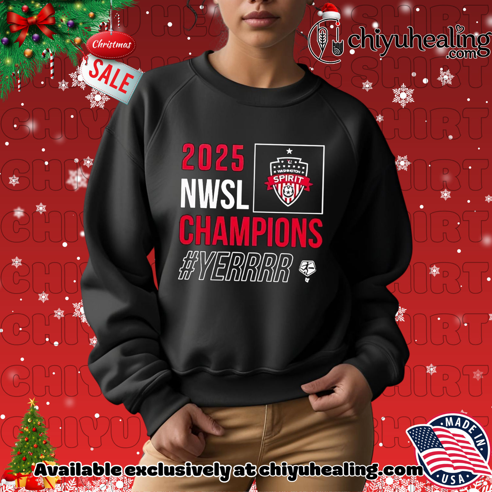 Washington Spirit 2025 NWSL Champions yerrr logo Christmas ornament, Hoodie, Sweatshirt, Poster Canvas, Mug, Ornaments 2 Washington Spirit 2025 NWSL Champions yerrr logo Christmas ornament, Hoodie, Sweatshirt, Poster Canvas, Mug, Ornaments