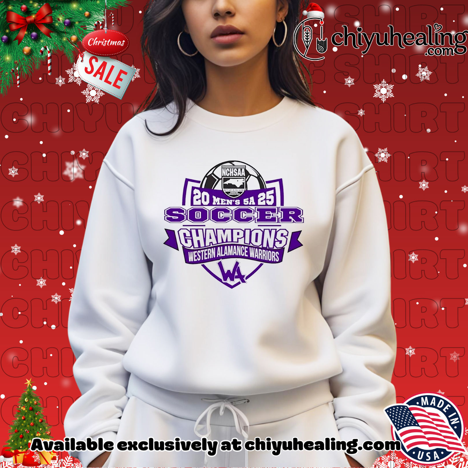 Western Alamance Warriors 2025 NCHSAA Soccer Division 5A Champions Christmas ornament, Hoodie, Sweatshirt, Poster Canvas, Mug, Ornaments Western Alamance Warriors 2025 NCHSAA Soccer Division 5A Champions Christmas ornament, Hoodie, Sweatshirt, Poster Canvas, Mug, Ornaments