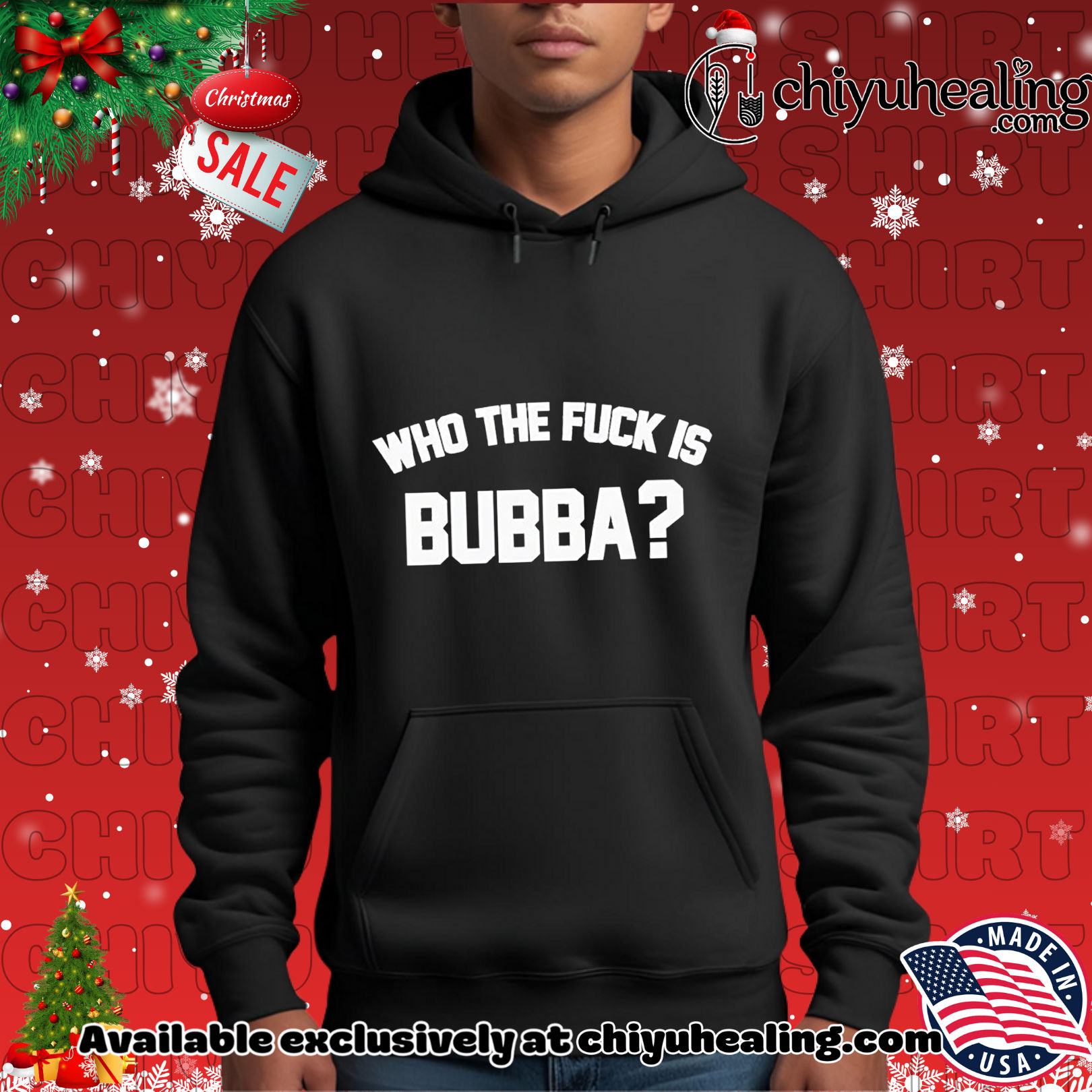 Who the fuck is Bubba Trump Christmas ornament, Hoodie, Sweatshirt, Poster Canvas, Mug, Ornaments