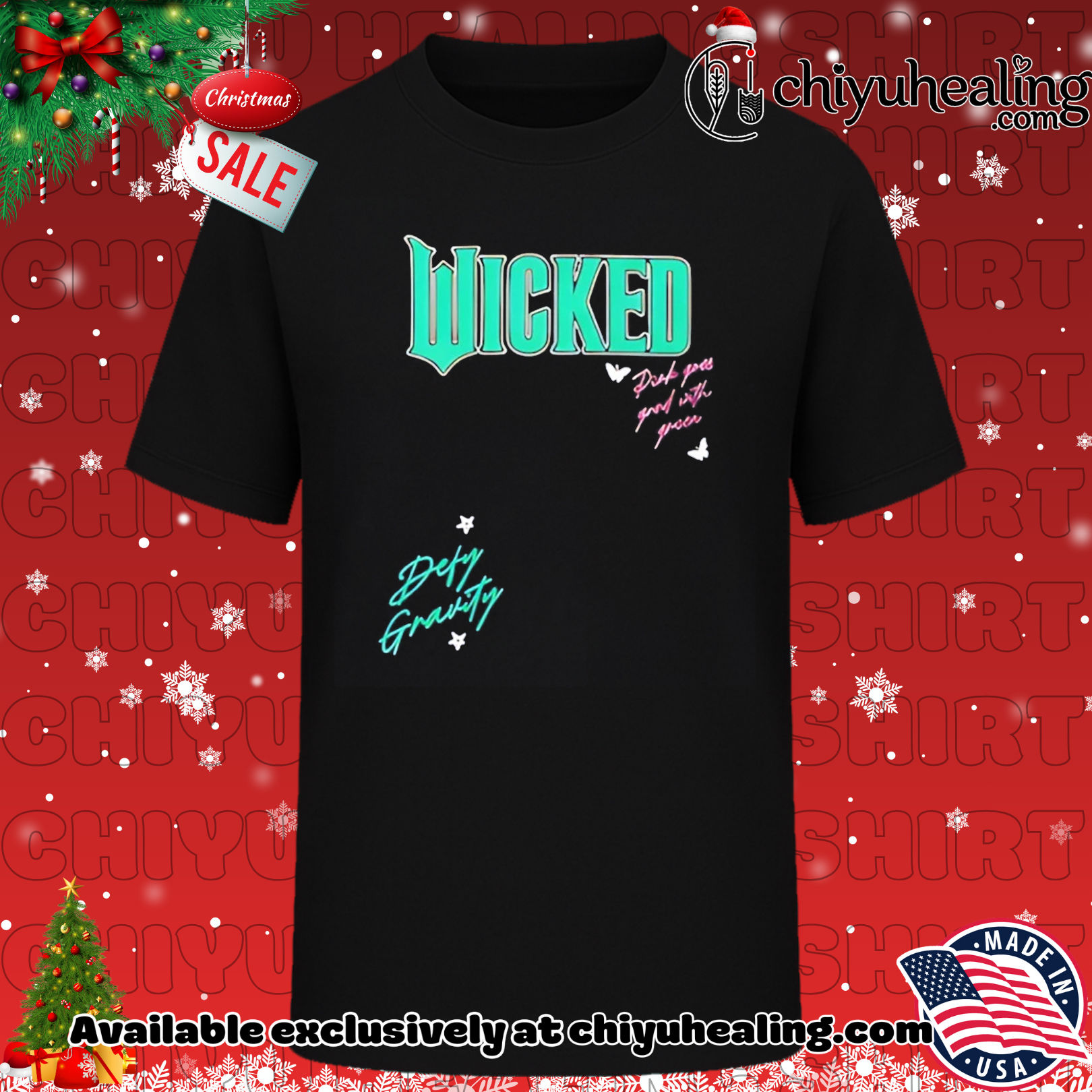 Wicked Pink Goes Good With Green shirt, Hoodie, Sweatshirt, Poster Canvas, Mug, Ornaments 6 Wicked Pink Goes Good With Green shirt, Hoodie, Sweatshirt, Poster Canvas, Mug, Ornaments