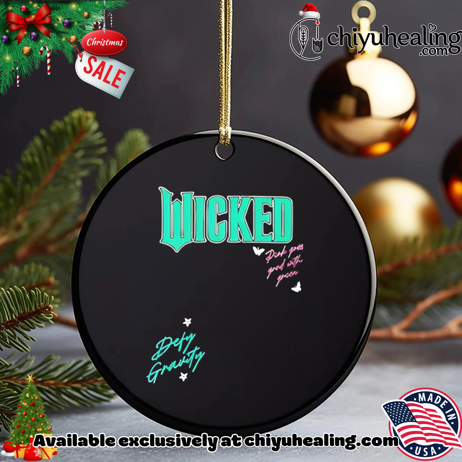 Wicked Pink Goes Good With Green shirt, Hoodie, Sweatshirt, Poster Canvas, Mug, Ornaments Wicked Pink Goes Good With Green shirt, Hoodie, Sweatshirt, Poster Canvas, Mug, Ornaments