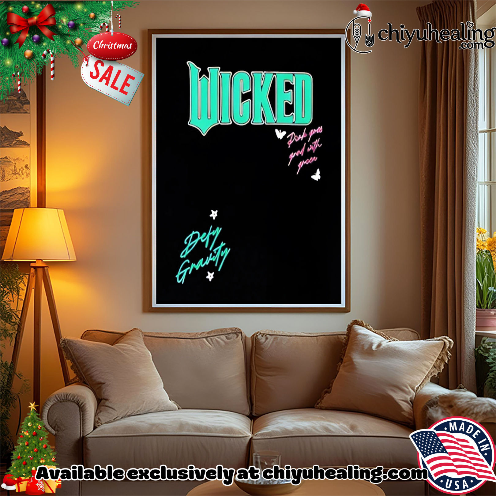 Wicked Pink Goes Good With Green shirt, Hoodie, Sweatshirt, Poster Canvas, Mug, Ornaments Wicked Pink Goes Good With Green shirt, Hoodie, Sweatshirt, Poster Canvas, Mug, Ornaments