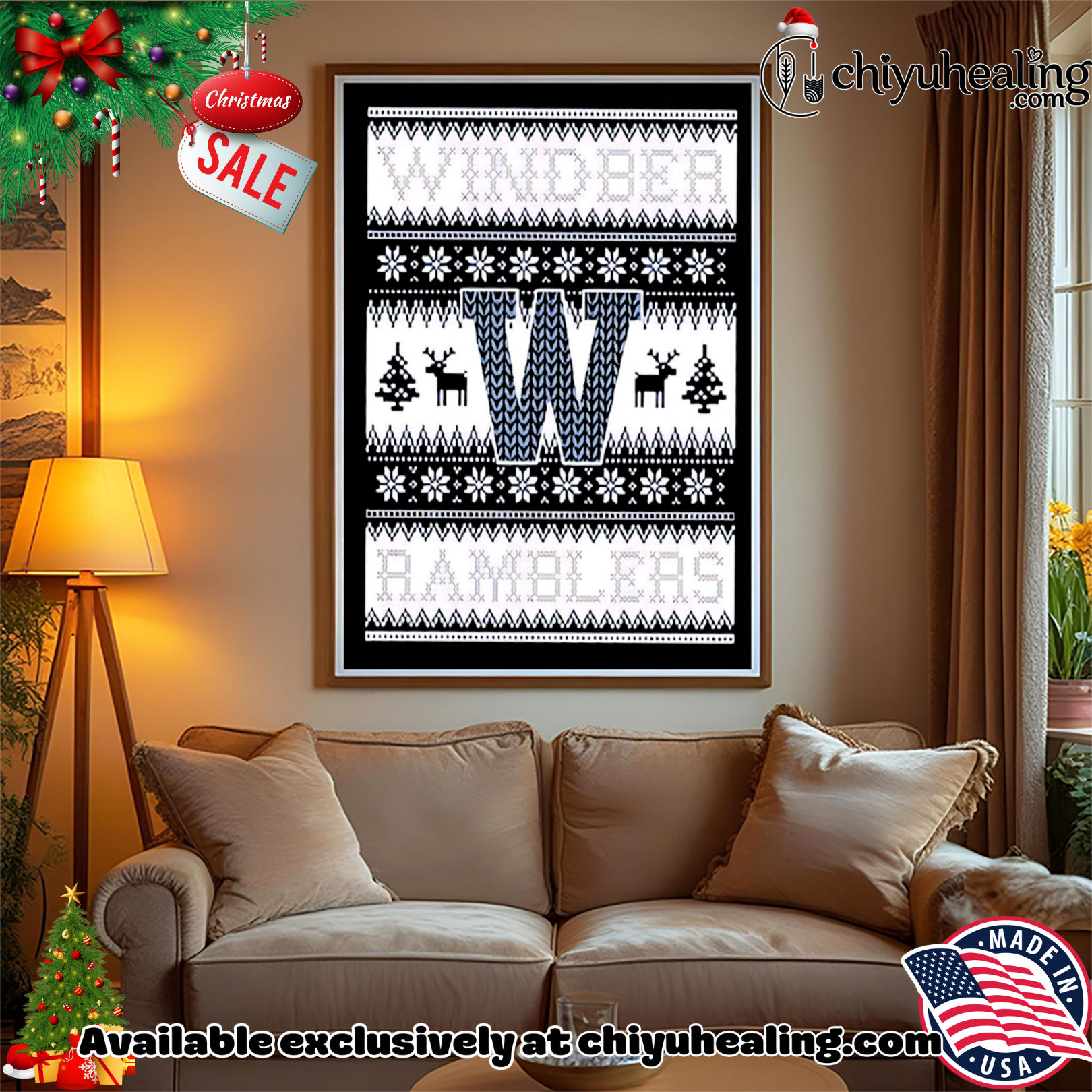 Windber Ramblers Ugly Christmas shirt, Hoodie, Sweatshirt, Poster Canvas, Mug, Ornaments Windber Ramblers Ugly Christmas shirt, Hoodie, Sweatshirt, Poster Canvas, Mug, Ornaments