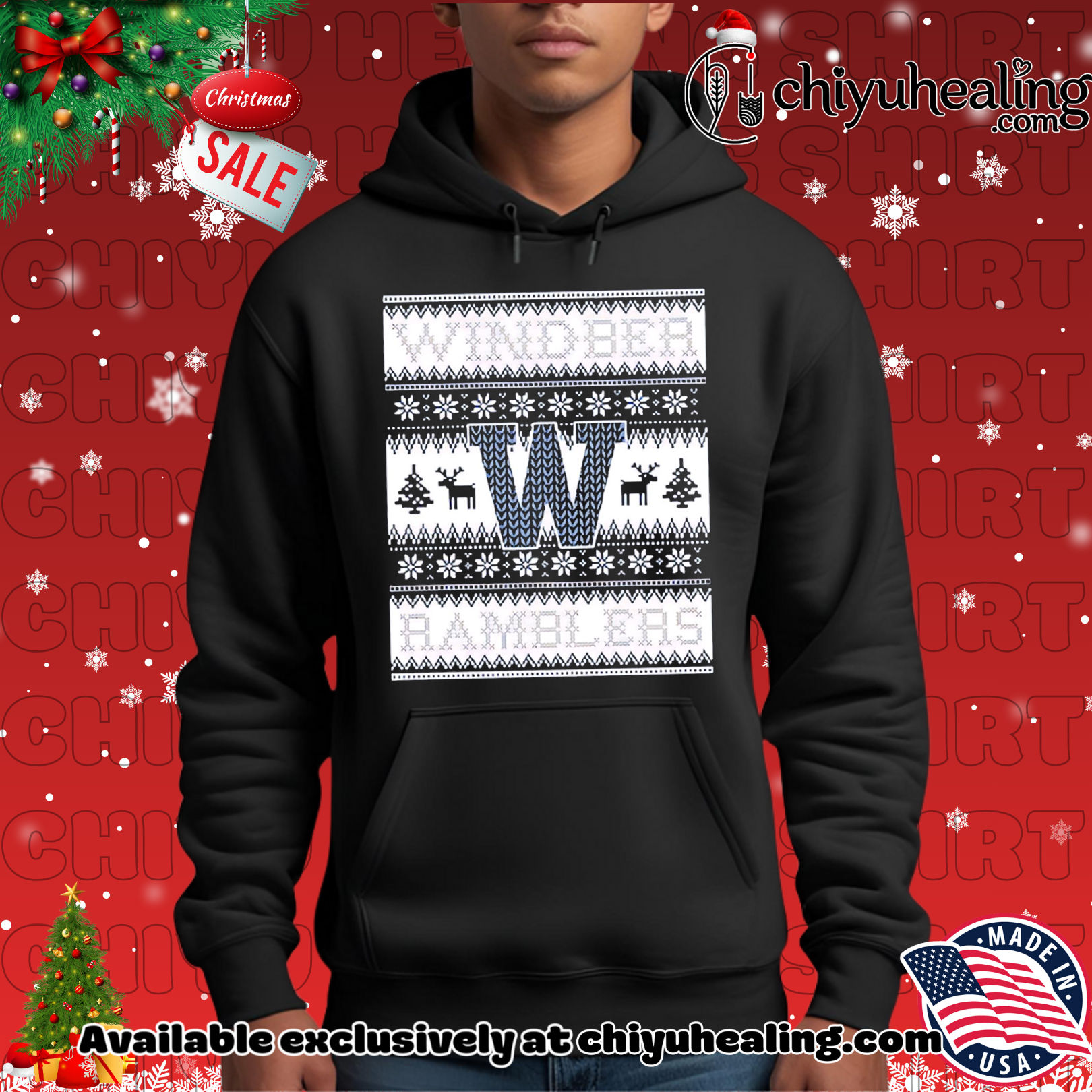 Windber Ramblers Ugly Christmas shirt, Hoodie, Sweatshirt, Poster Canvas, Mug, Ornaments 2 Windber Ramblers Ugly Christmas shirt, Hoodie, Sweatshirt, Poster Canvas, Mug, Ornaments