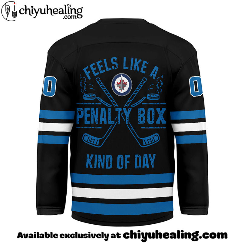 Winnipeg Jets - Premium NHL Feels Like a Penalty Day Long Jersey