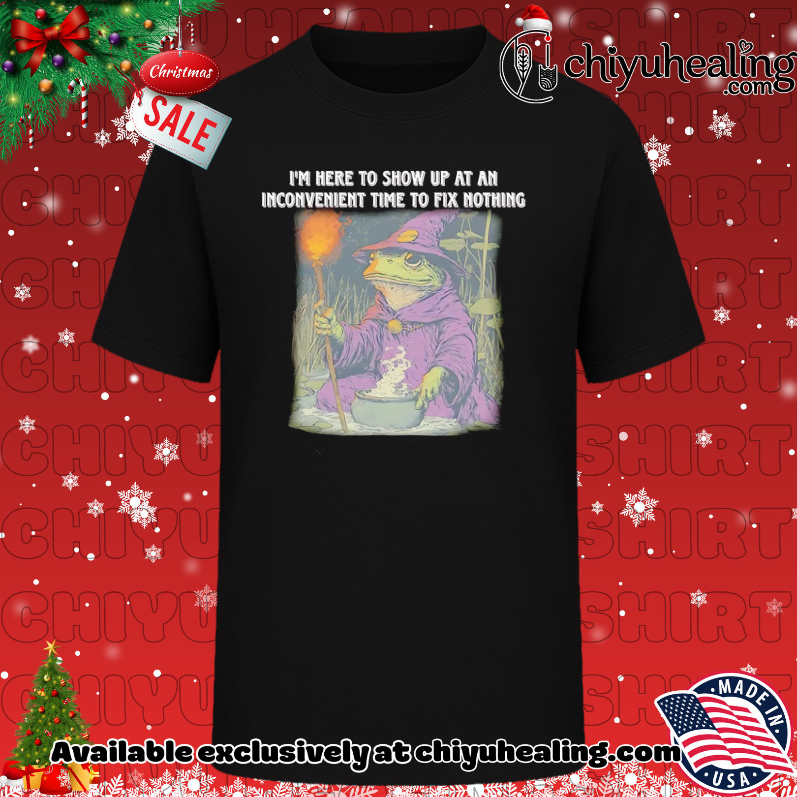 Wizard I'm here to show up at an inconvenient time to fix nothing shirt, Hoodie, Sweatshirt, Poster Canvas, Mug, Ornaments