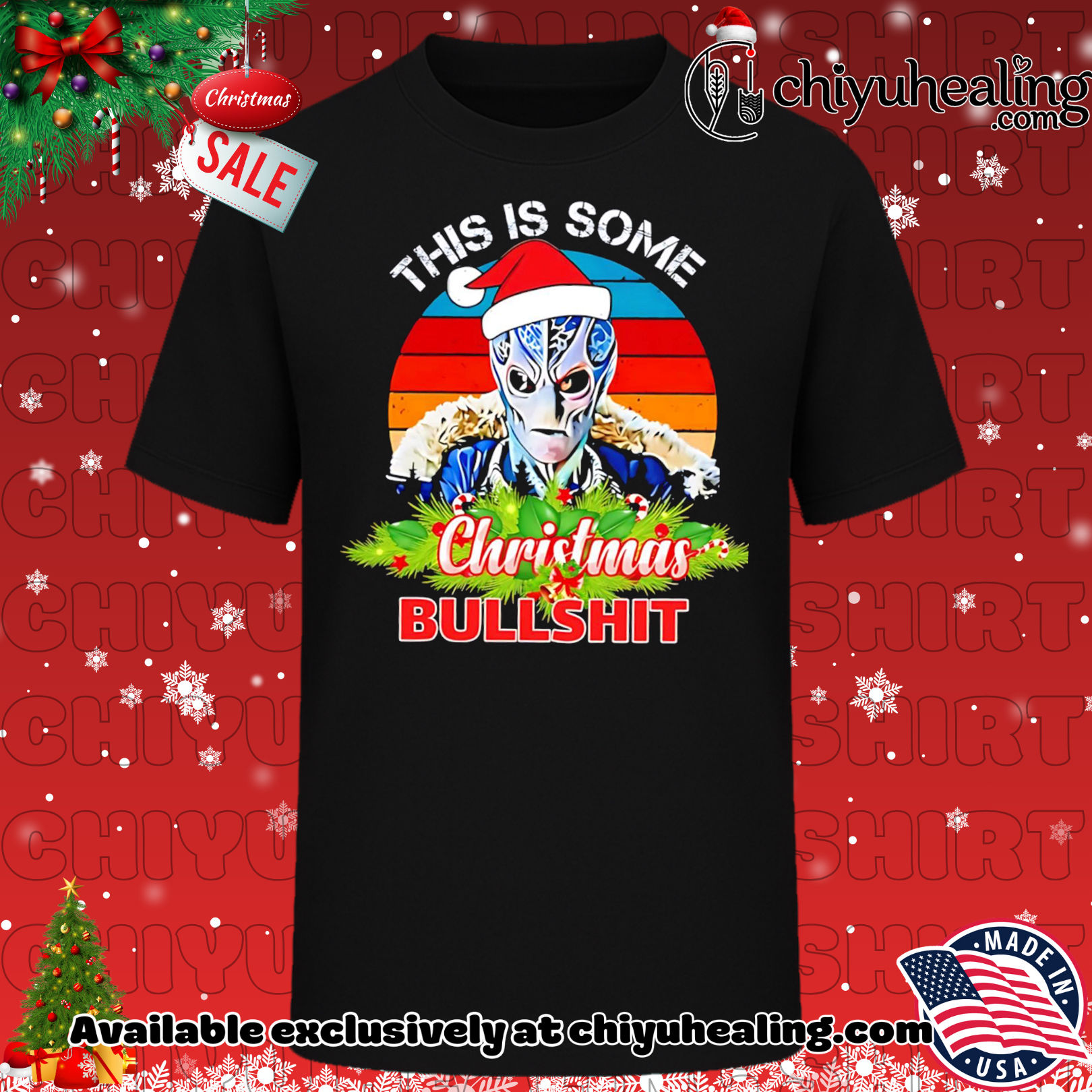 Xindi-Reptilian This Some Christmas Bullshit shirt, Hoodie, Sweatshirt, Poster Canvas, Mug, Ornaments