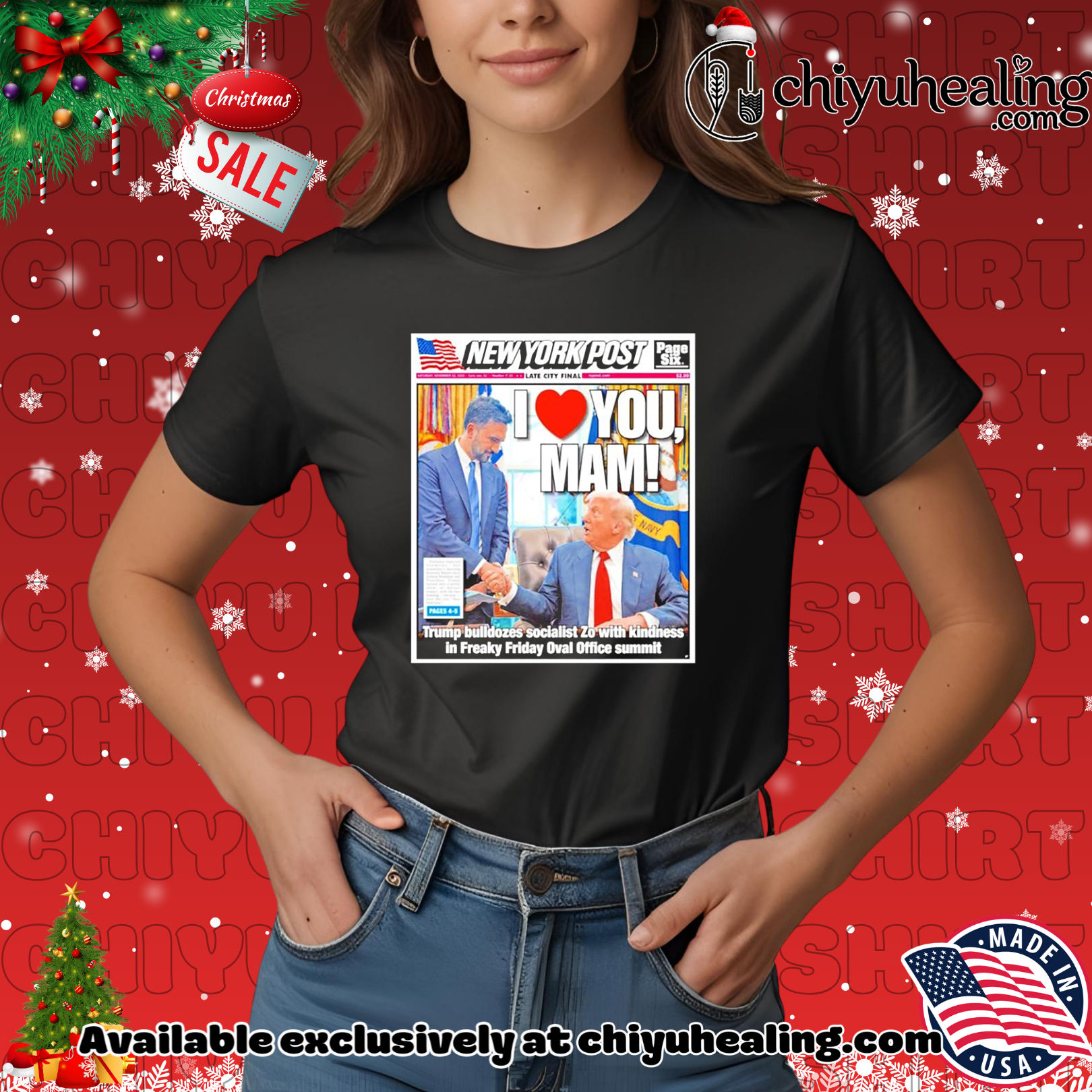 Zohran Mamdani and Trump I love Mam NY Post shirt, Hoodie, Sweatshirt, Poster Canvas, Mug, Ornaments 7 Zohran Mamdani and Trump I love Mam NY Post shirt, Hoodie, Sweatshirt, Poster Canvas, Mug, Ornaments