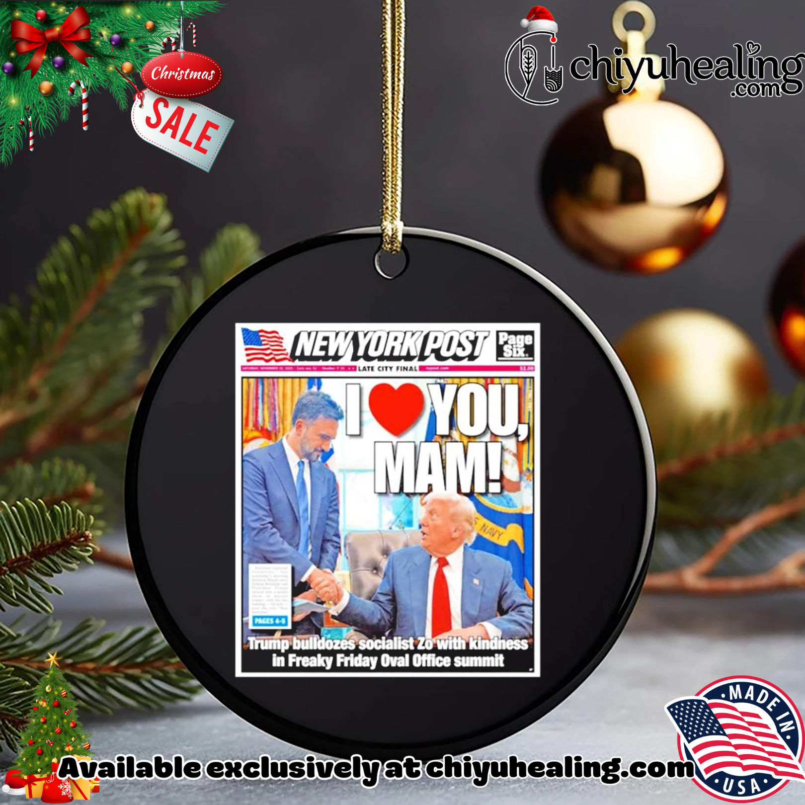 Zohran Mamdani and Trump I love Mam NY Post shirt, Hoodie, Sweatshirt, Poster Canvas, Mug, Ornaments 5 Zohran Mamdani and Trump I love Mam NY Post shirt, Hoodie, Sweatshirt, Poster Canvas, Mug, Ornaments