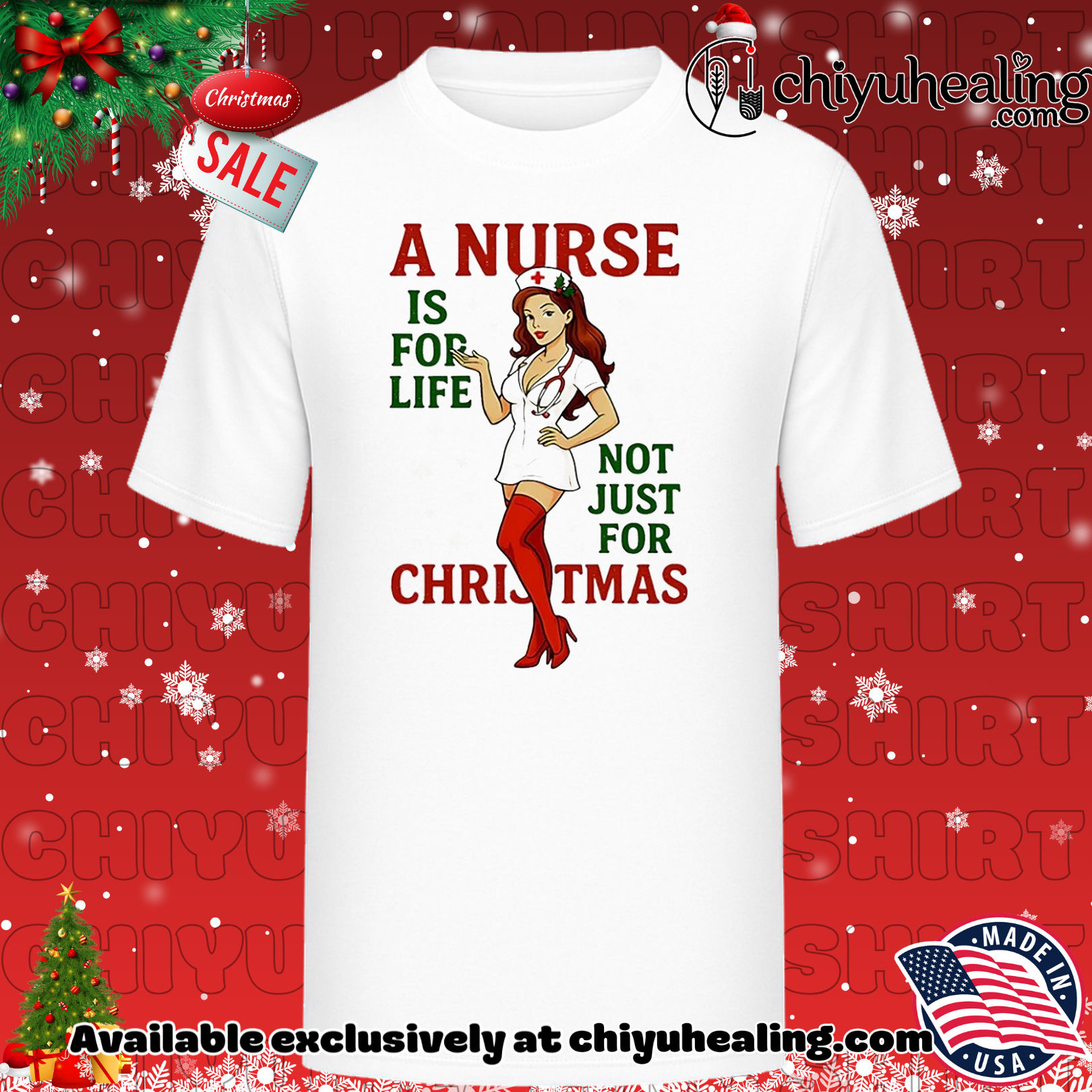A nurse is for life not just for Christmas '25 shirt, Hoodie, Sweatshirt, Poster Canvas, Mug, Ornaments