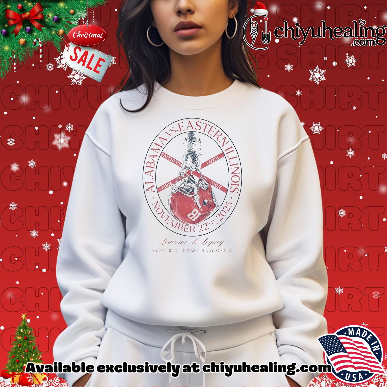 Alabama vs Eastern Illinois at Bryant-Denny Faithful Firm Loyal True 2025 shirt, Hoodie, Sweatshirt, Poster Canvas, Mug, Ornaments Alabama vs Eastern Illinois at Bryant-Denny Faithful Firm Loyal True 2025 shirt, Hoodie, Sweatshirt, Poster Canvas, Mug, Ornaments