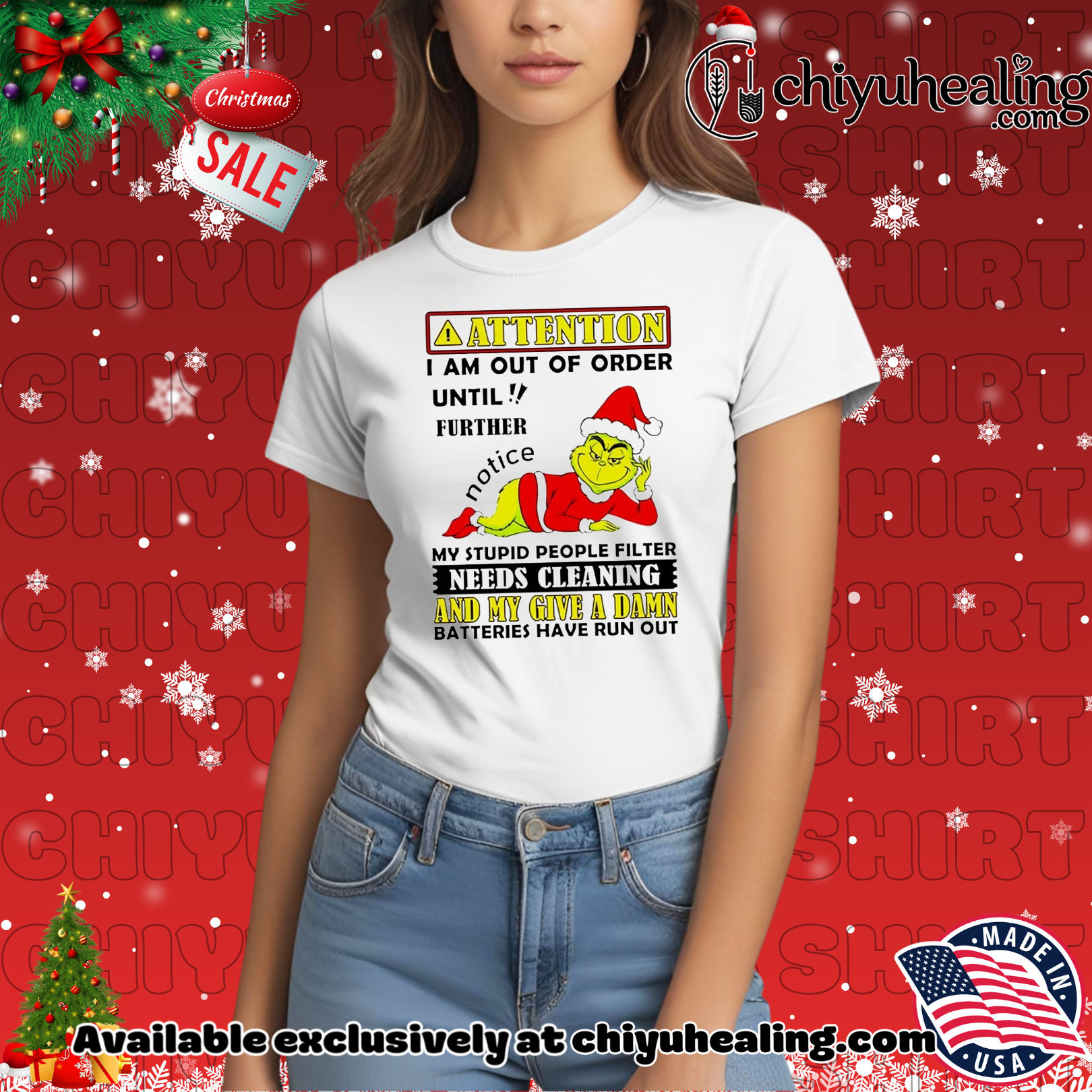 Attention I am out of order until further notice Grinch shirt, Hoodie, Sweatshirt, Poster Canvas, Mug, Ornaments 7 Attention I am out of order until further notice Grinch shirt, Hoodie, Sweatshirt, Poster Canvas, Mug, Ornaments