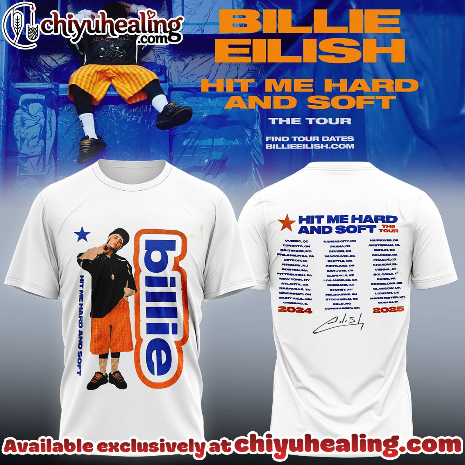 Billie Eilish Hit Me Hard and Soft The Tour Shirt, Hoodie, Sweatshirt - Ver 12