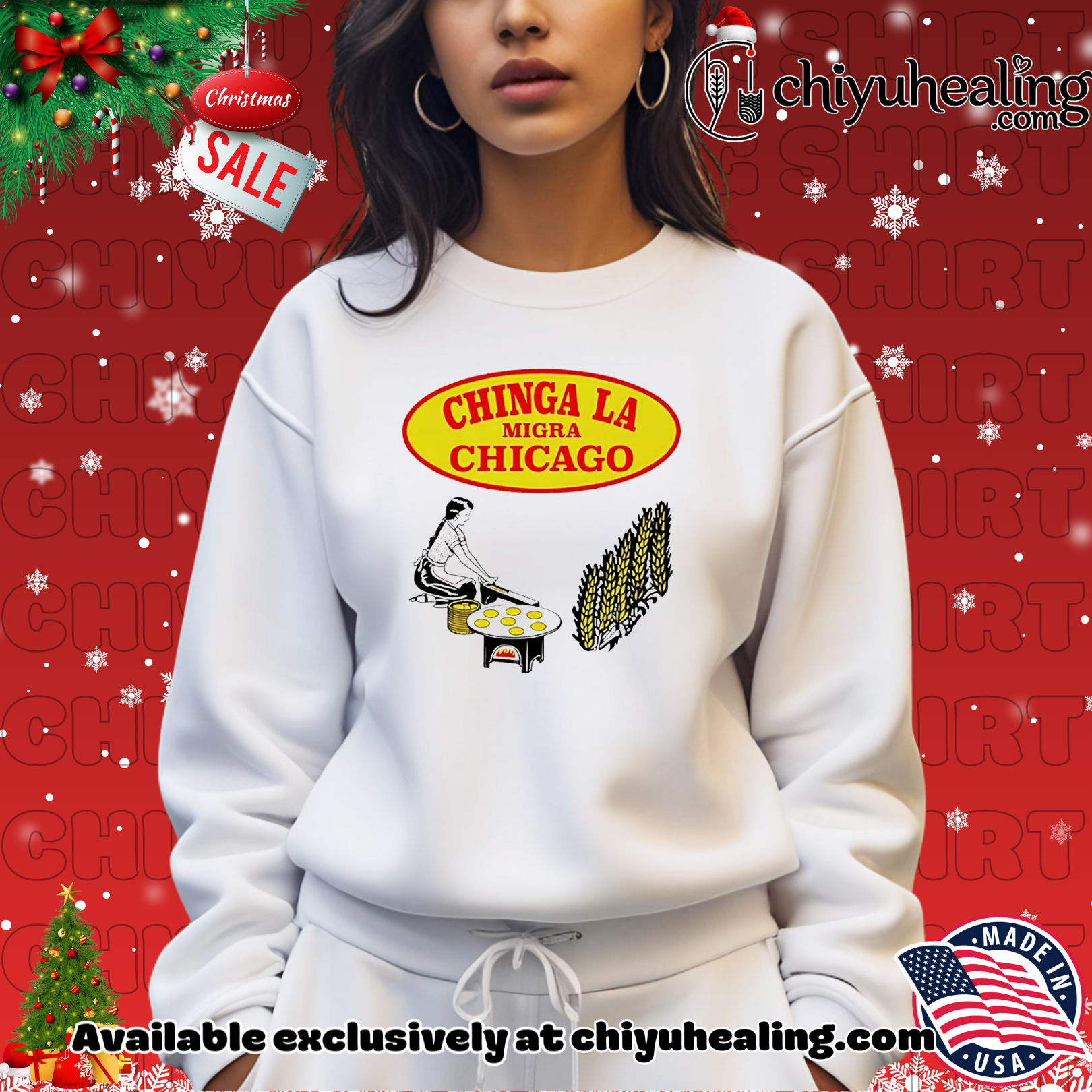 Chinga LA Migra Chicago shirt, Hoodie, Sweatshirt, Poster Canvas, Mug, Ornaments Chinga LA Migra Chicago shirt, Hoodie, Sweatshirt, Poster Canvas, Mug, Ornaments