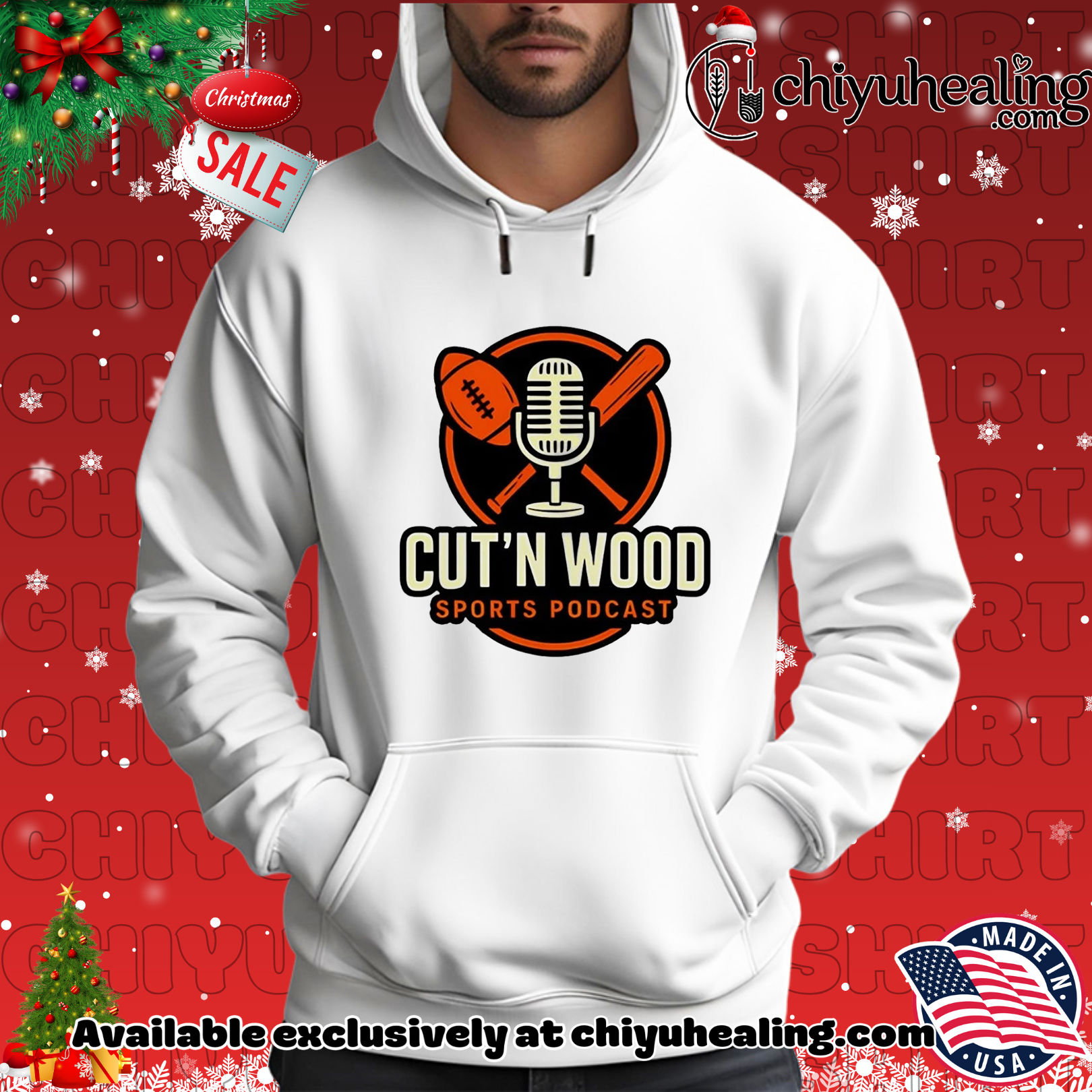 Cut'N Wood Sports Podcast football shirt, Hoodie, Sweatshirt, Poster Canvas, Mug, Ornaments 2 Cut'N Wood Sports Podcast football shirt, Hoodie, Sweatshirt, Poster Canvas, Mug, Ornaments