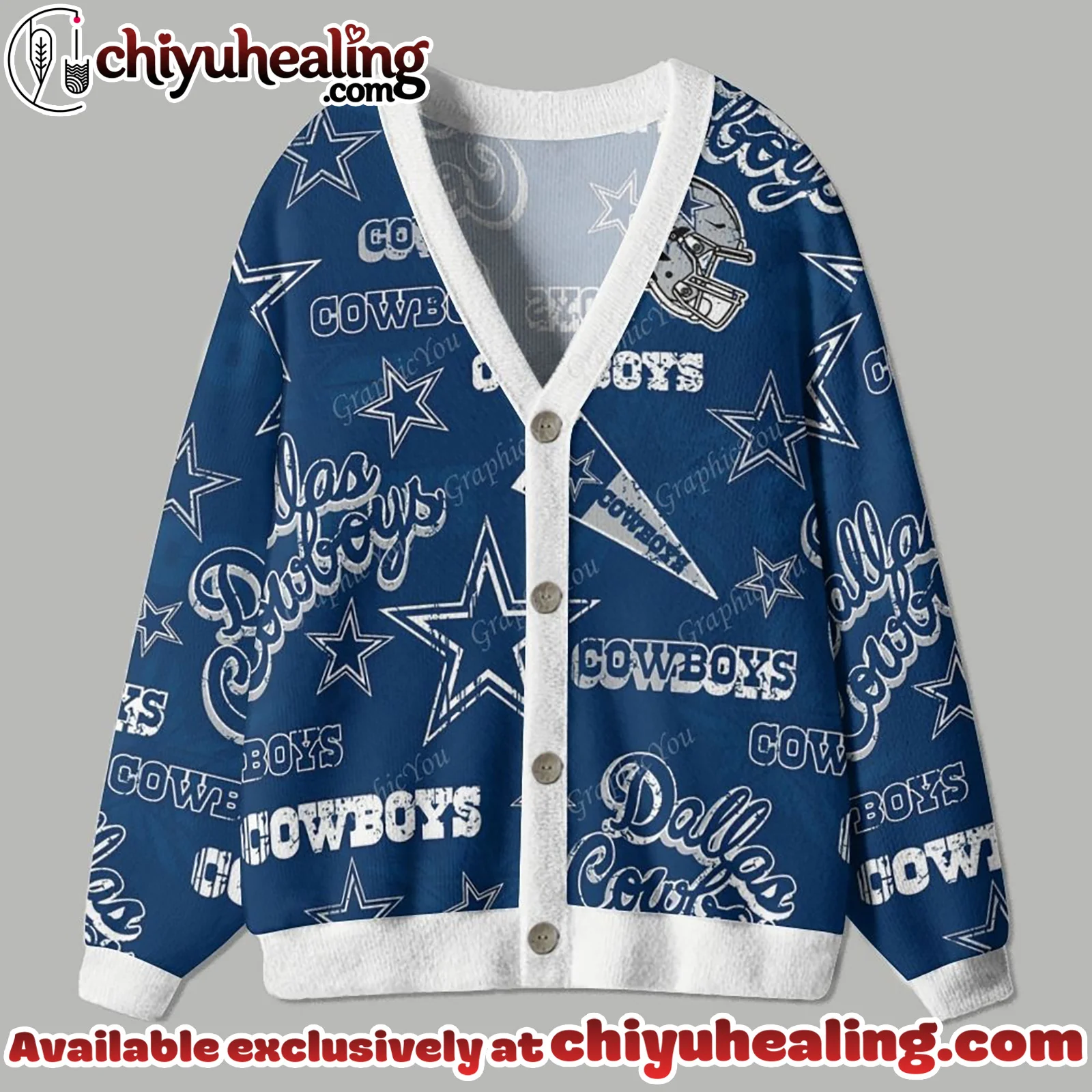 dallas cowboys Cardigan Christmas Sweater, Ugly Sweatshirt, Shirt, Hoodie, All Team NFL - Ver 2