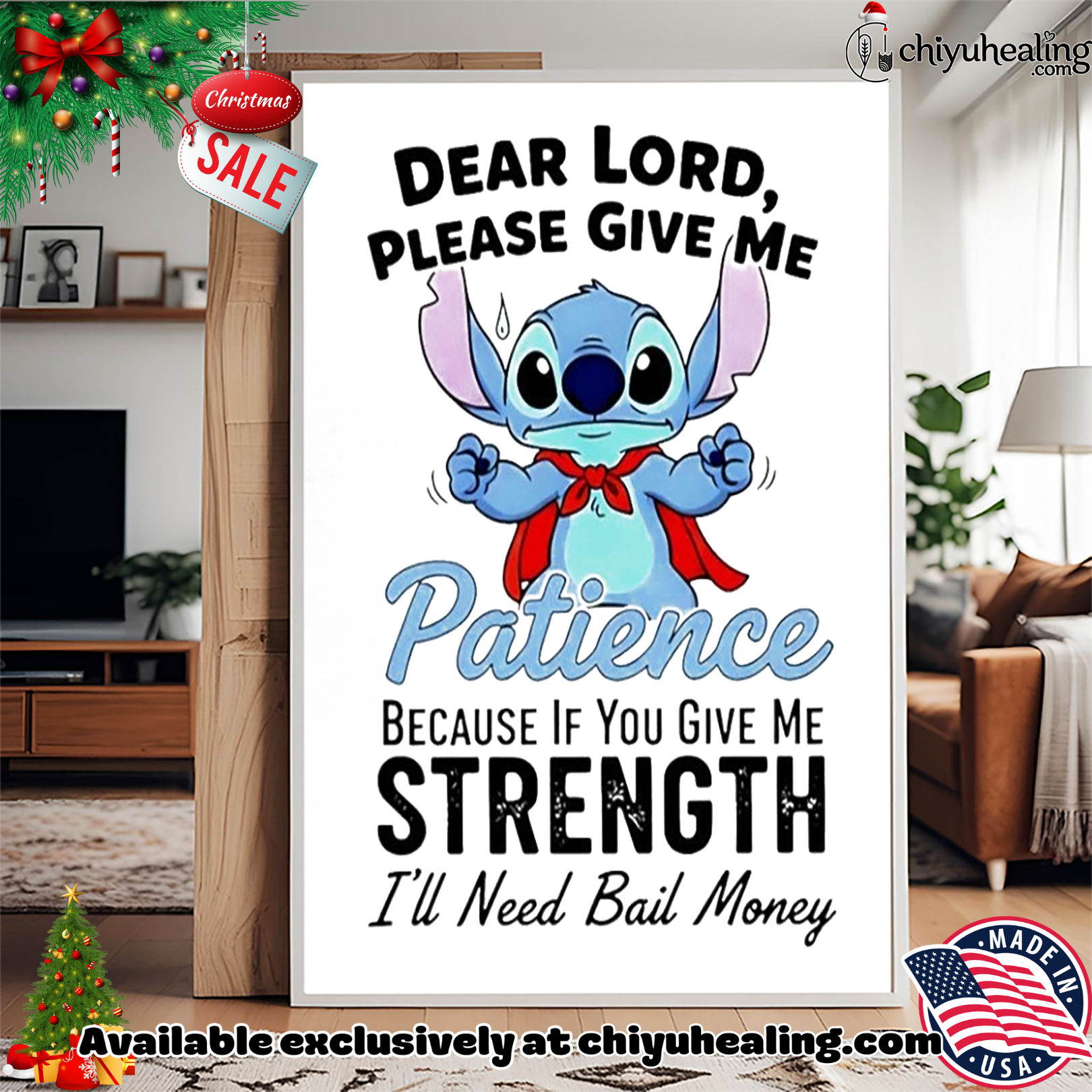 Dear lord please give me patience because if you give me strength Christmas shirt, Hoodie, Sweatshirt, Poster Canvas, Mug, Ornaments Dear lord please give me patience because if you give me strength Christmas shirt, Hoodie, Sweatshirt, Poster Canvas, Mug, Ornaments