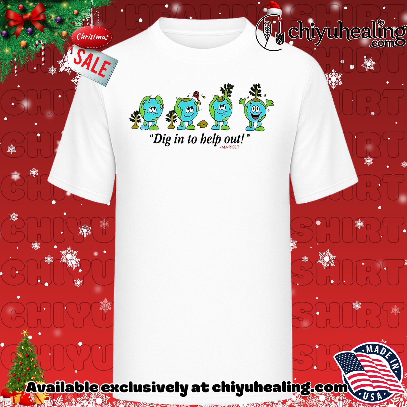 Dig in to belp out Market shirt, Hoodie, Sweatshirt, Poster Canvas, Mug, Ornaments