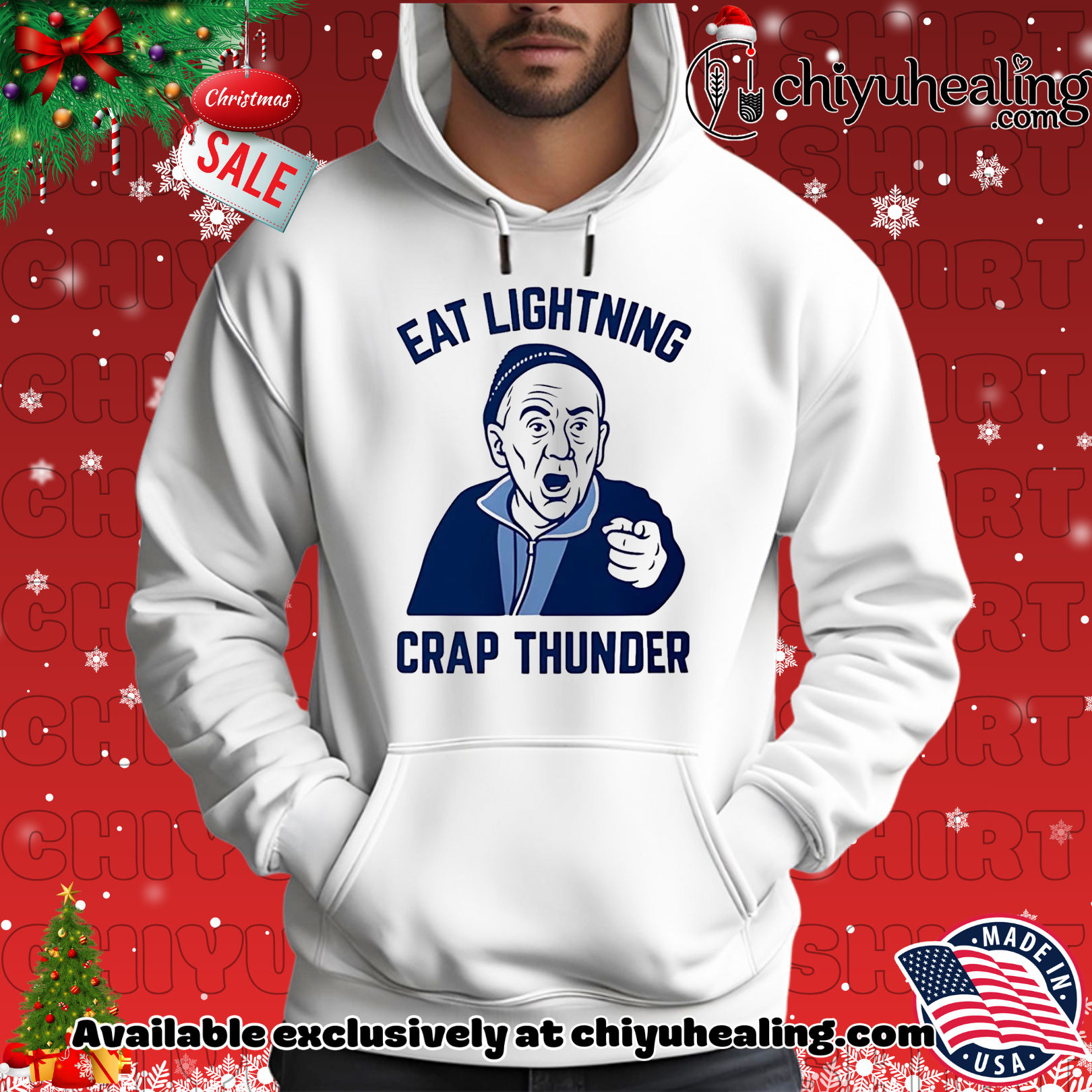 Eat Lightning Crap Thunder Rocky Philadelphia shirt, Hoodie, Sweatshirt, Poster Canvas, Mug, Ornaments 2 Eat Lightning Crap Thunder Rocky Philadelphia shirt, Hoodie, Sweatshirt, Poster Canvas, Mug, Ornaments