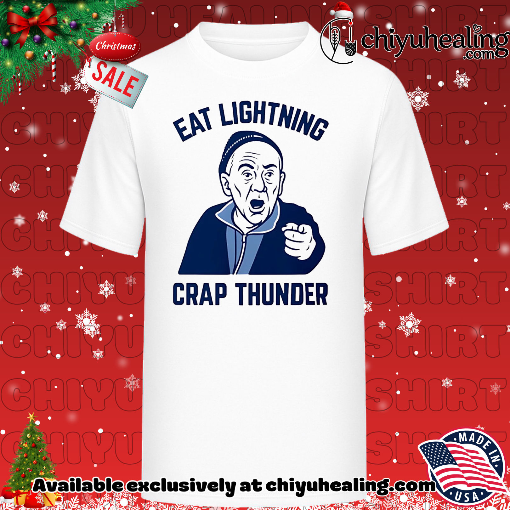 Eat Lightning Crap Thunder Rocky Philadelphia shirt, Hoodie, Sweatshirt, Poster Canvas, Mug, Ornaments