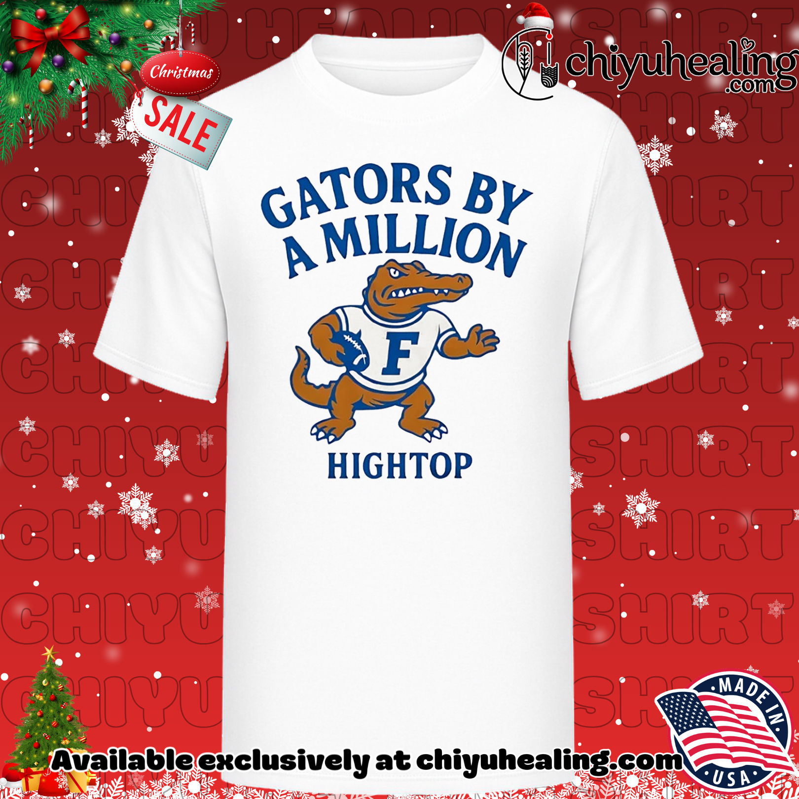Florida Gators by a million hightop mascot shirt, Hoodie, Sweatshirt, Poster Canvas, Mug, Ornaments