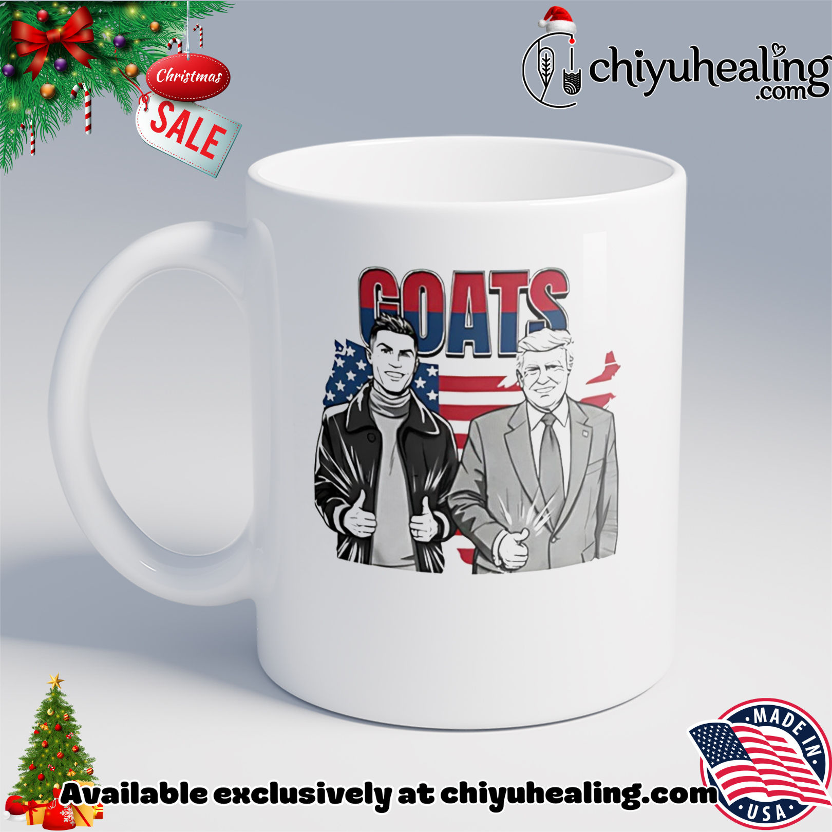 GOATS Trump and CR7 American Trump-Legends shirt, Hoodie, Sweatshirt, Poster Canvas, Mug, Ornaments 6 GOATS Trump and CR7 American Trump-Legends shirt, Hoodie, Sweatshirt, Poster Canvas, Mug, Ornaments