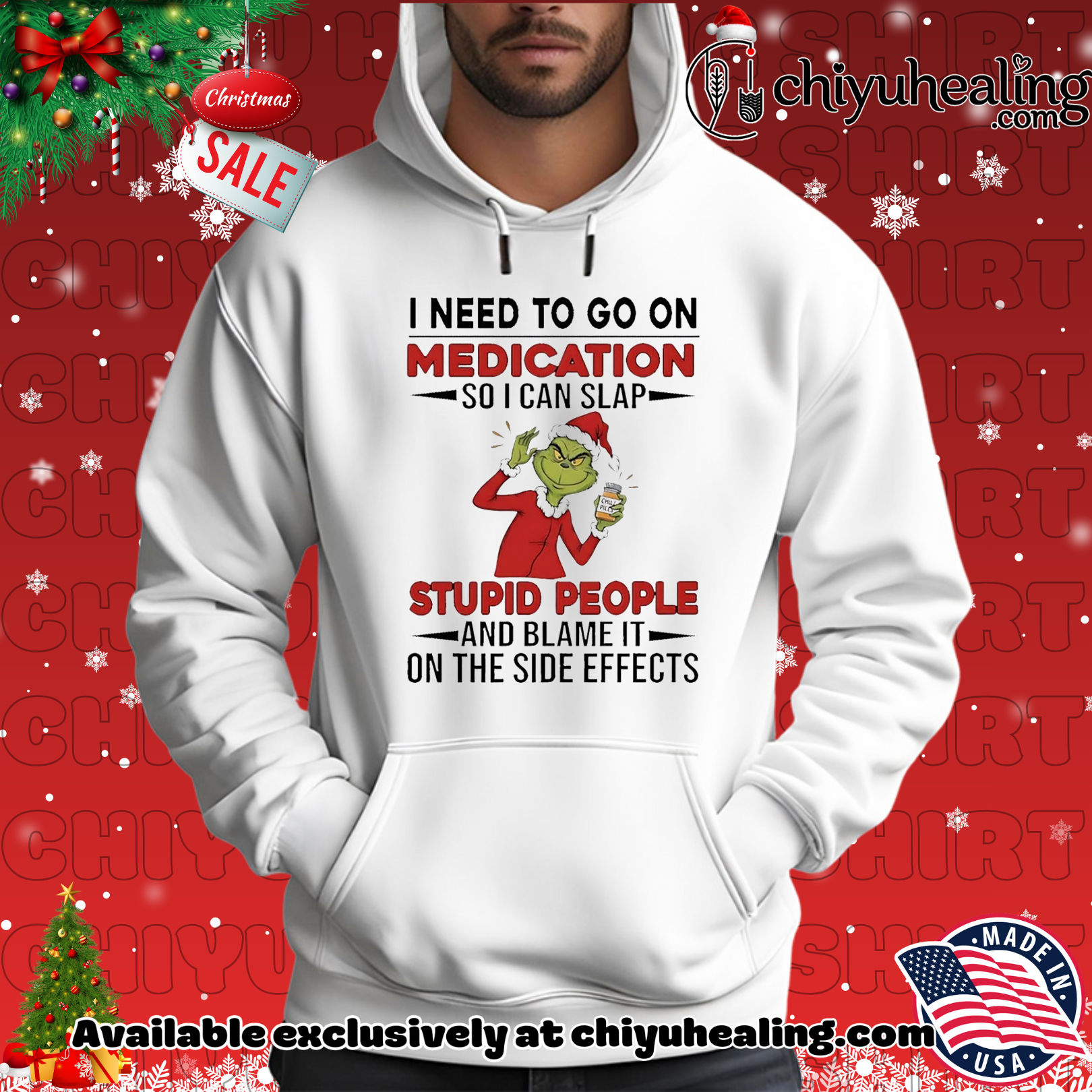 Grinch I need to go on medication so I can slap stupid people Christmas shirt, Hoodie, Sweatshirt, Poster Canvas, Mug, Ornaments 2 Grinch I need to go on medication so I can slap stupid people Christmas shirt, Hoodie, Sweatshirt, Poster Canvas, Mug, Ornaments
