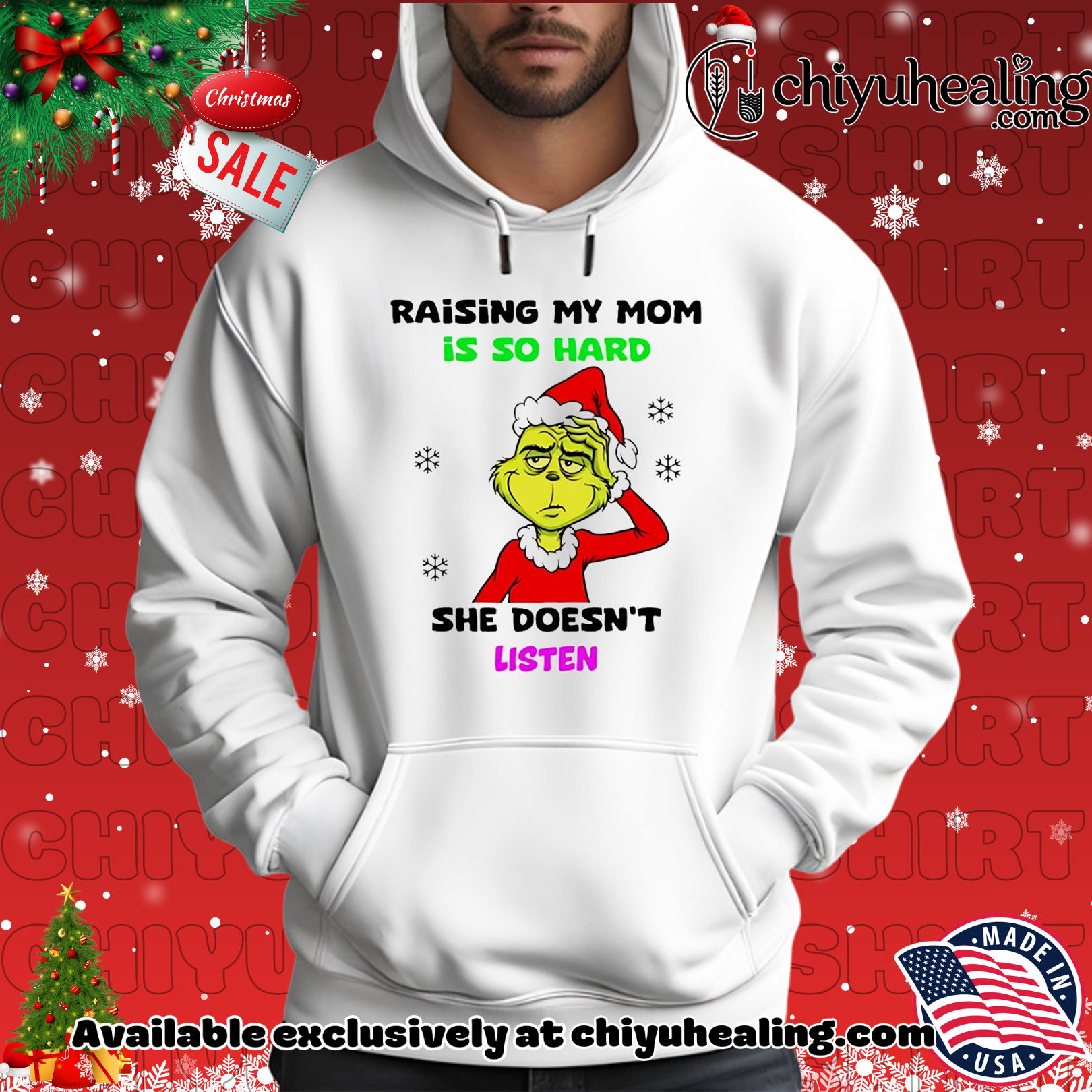 Grinch raising my mom is so hard she doesn't listen Christmas shirt, Hoodie, Sweatshirt, Poster Canvas, Mug, Ornaments 2 Grinch raising my mom is so hard she doesn't listen Christmas shirt, Hoodie, Sweatshirt, Poster Canvas, Mug, Ornaments