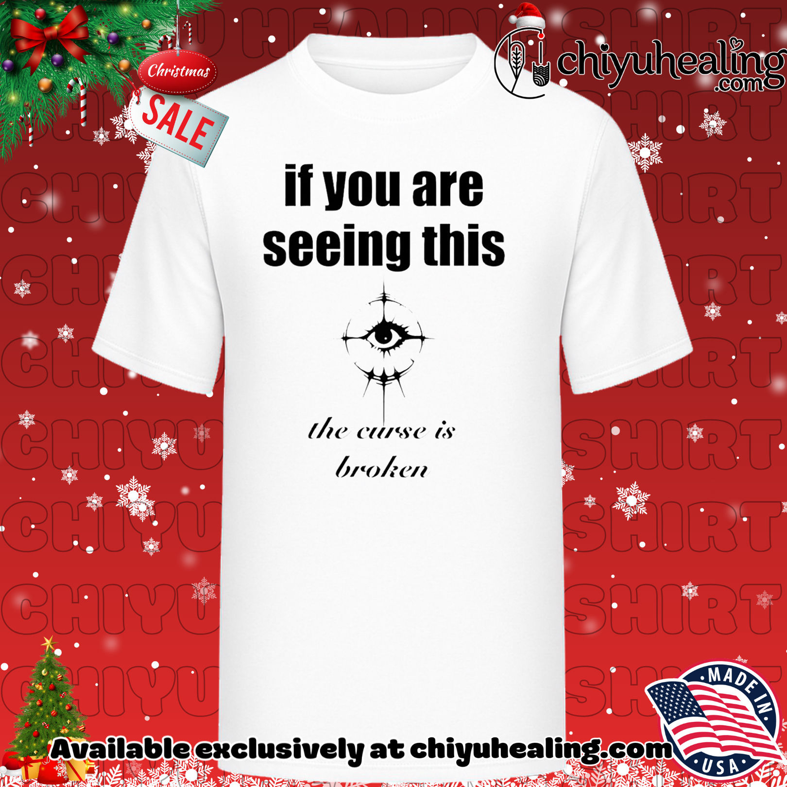 If you are seeing this the curse is broken shirt, Hoodie, Sweatshirt, Poster Canvas, Mug, Ornaments