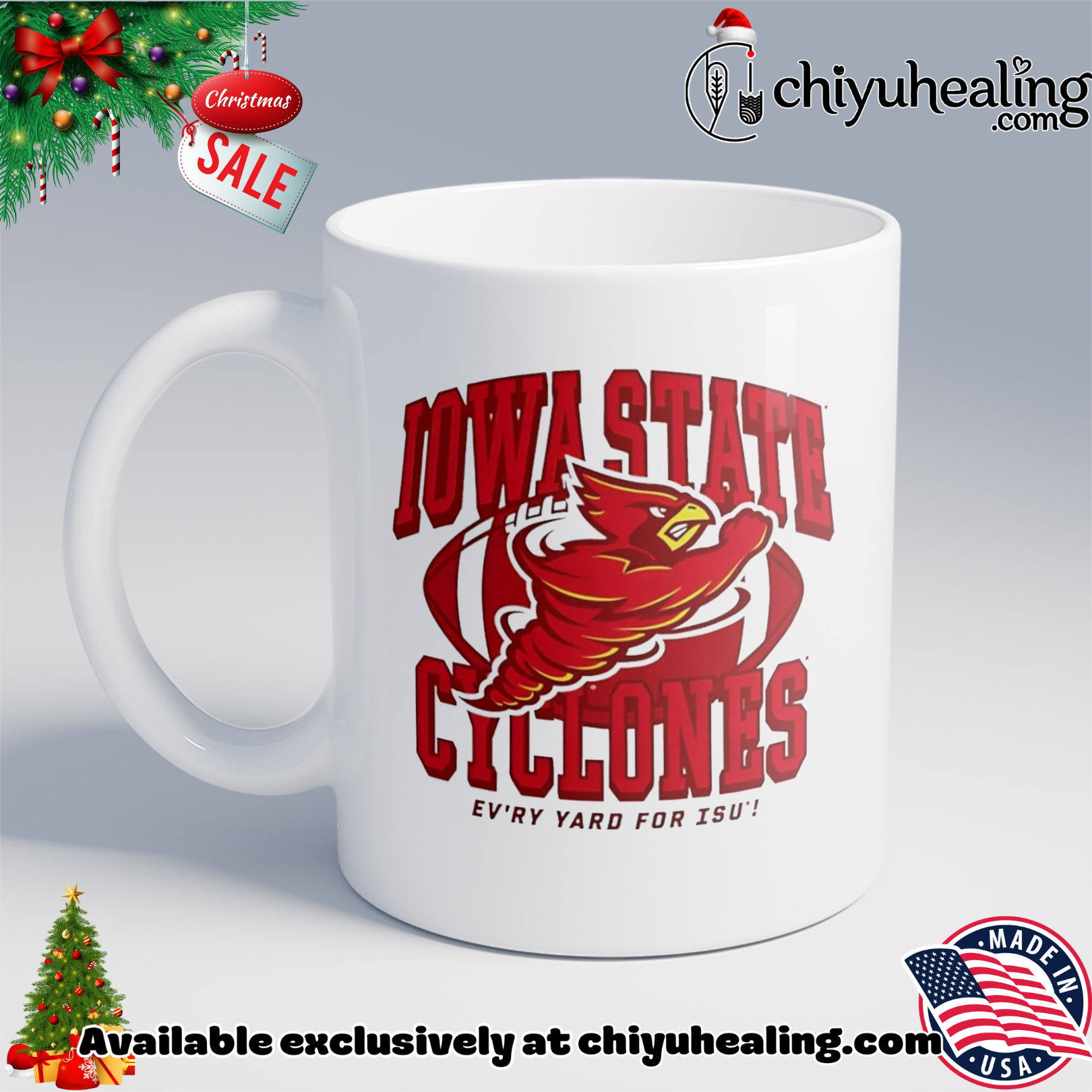 Iowa State Cyclones football Ev'ry Yard For ISU Punching Cy 1995 shirt, Hoodie, Sweatshirt, Poster Canvas, Mug, Ornaments 6 Iowa State Cyclones football Ev'ry Yard For ISU Punching Cy 1995 shirt, Hoodie, Sweatshirt, Poster Canvas, Mug, Ornaments