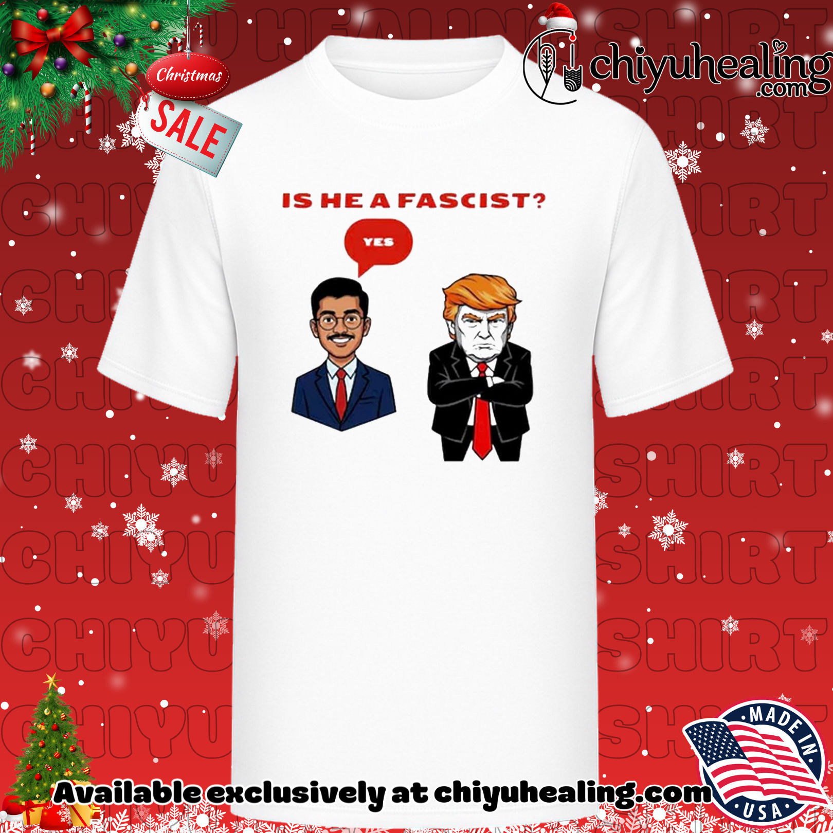 Is he a fascist yes Zohran Mamdani shirt, Hoodie, Sweatshirt, Poster Canvas, Mug, Ornaments
