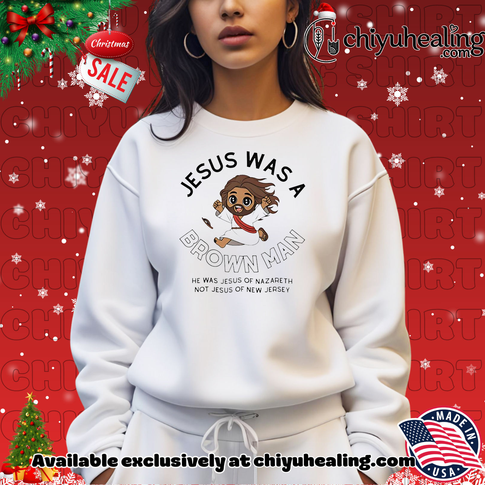 Jesus was a brown man he was Jesus of nazareth not Jesus of New Jersey shirt, Hoodie, Sweatshirt, Poster Canvas, Mug, Ornaments Jesus was a brown man he was Jesus of nazareth not Jesus of New Jersey shirt, Hoodie, Sweatshirt, Poster Canvas, Mug, Ornaments