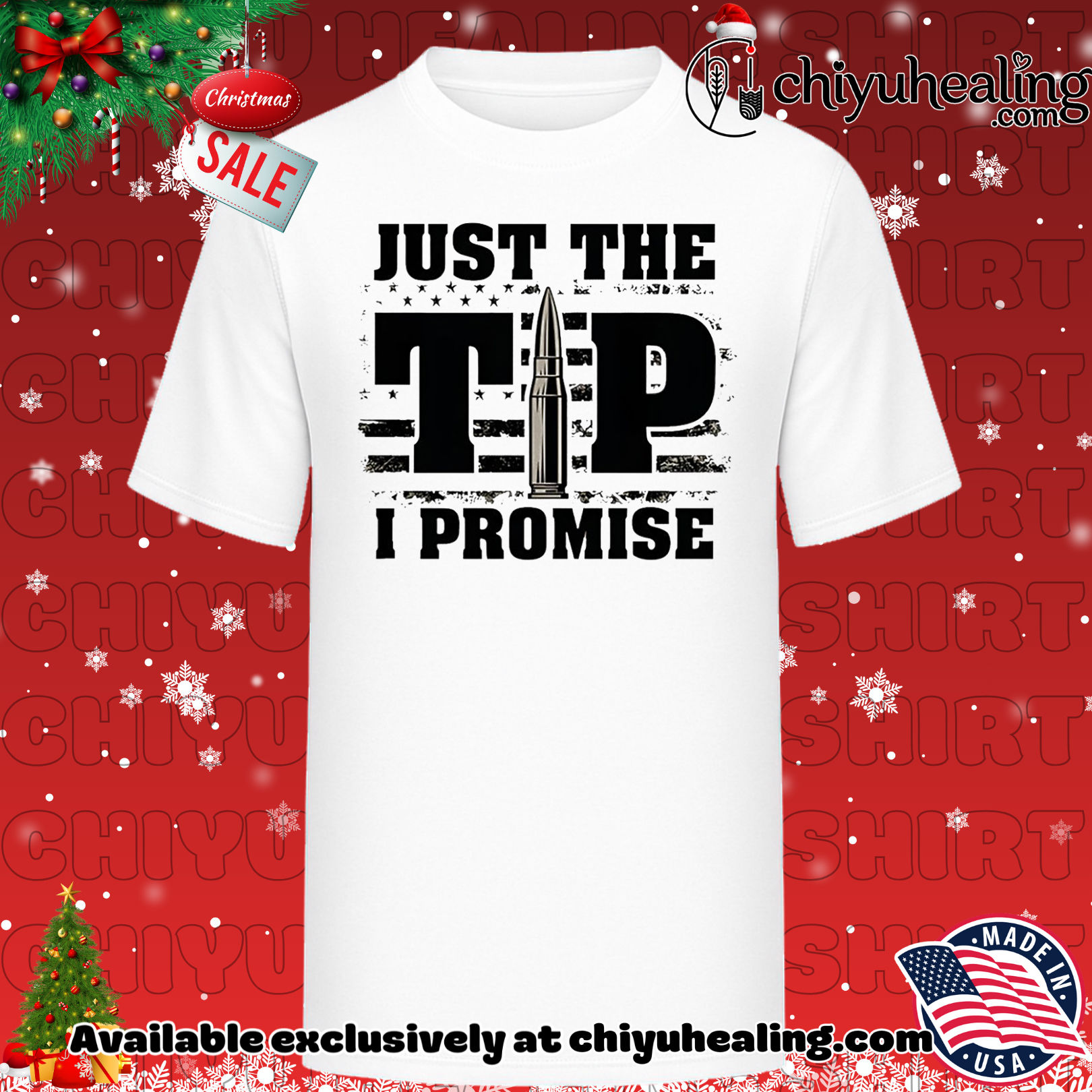 Just The Tip I Promise Flag shirt, Hoodie, Sweatshirt, Poster Canvas, Mug, Ornaments