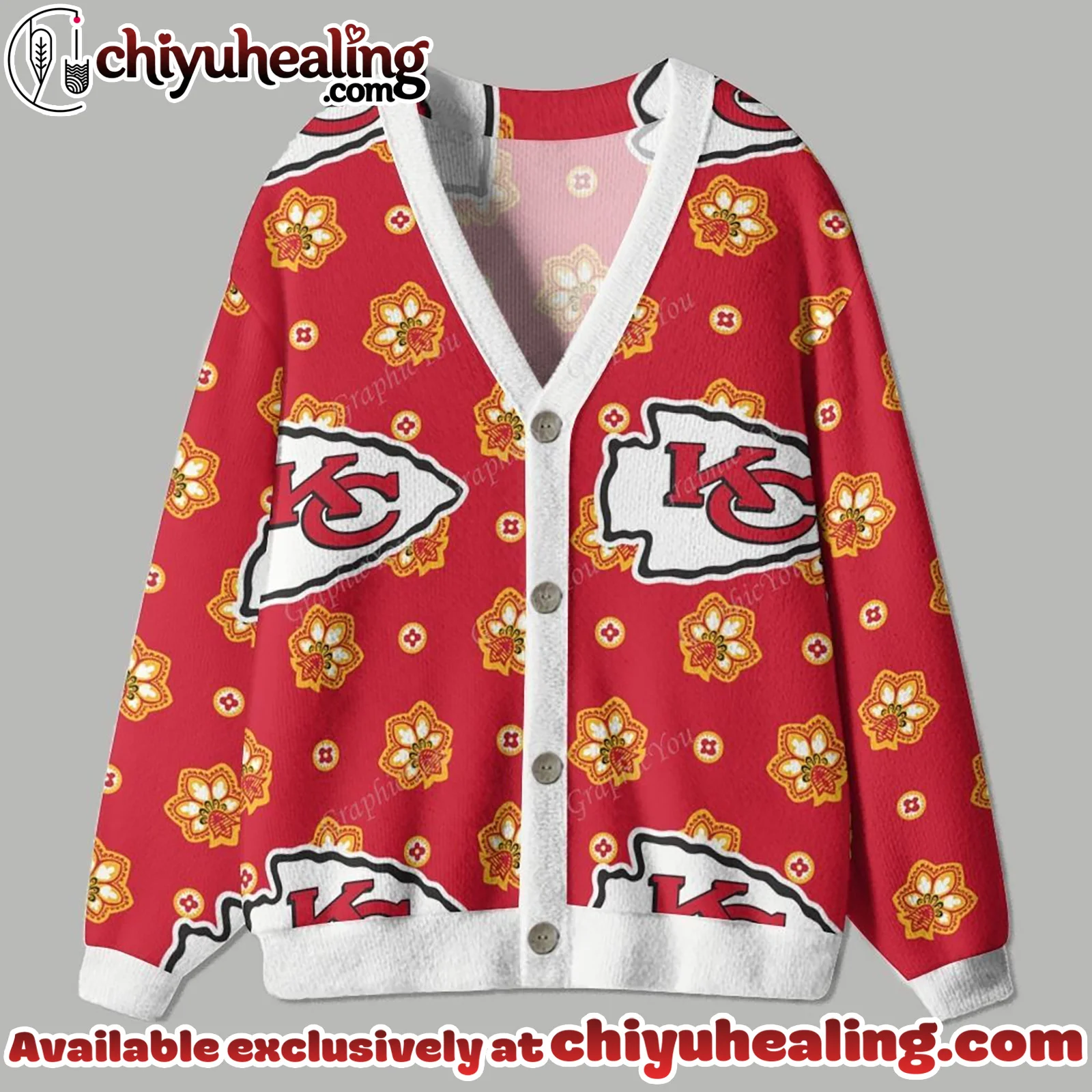 Kansas City Chiefs Cardigan Sweater Cardigan, Shirt, Hoodie, All Team NFL - Ver 5