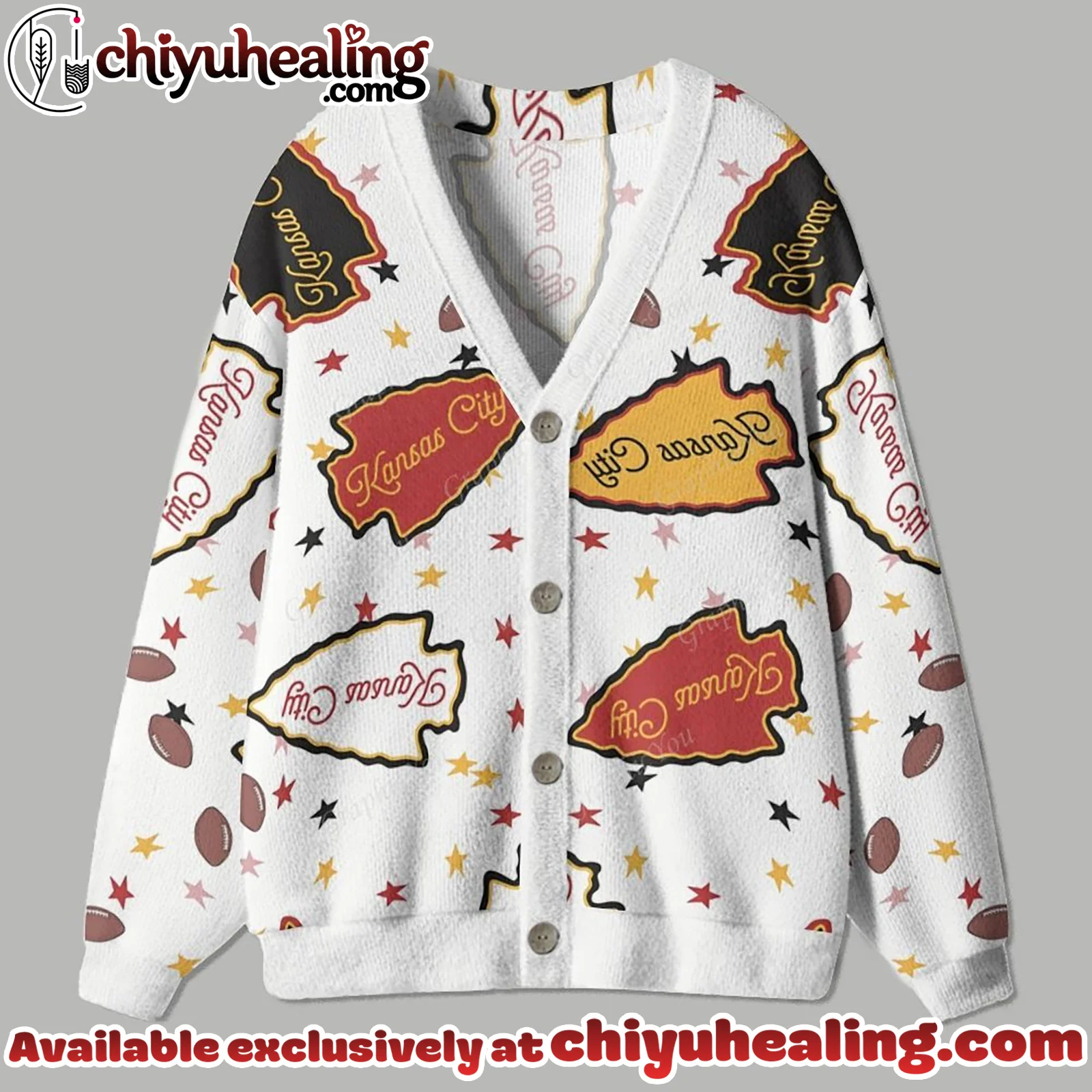 Kansas City Chiefs Cardigan Sweater Cardigan, Shirt, Hoodie, All Team NFL - Ver 3