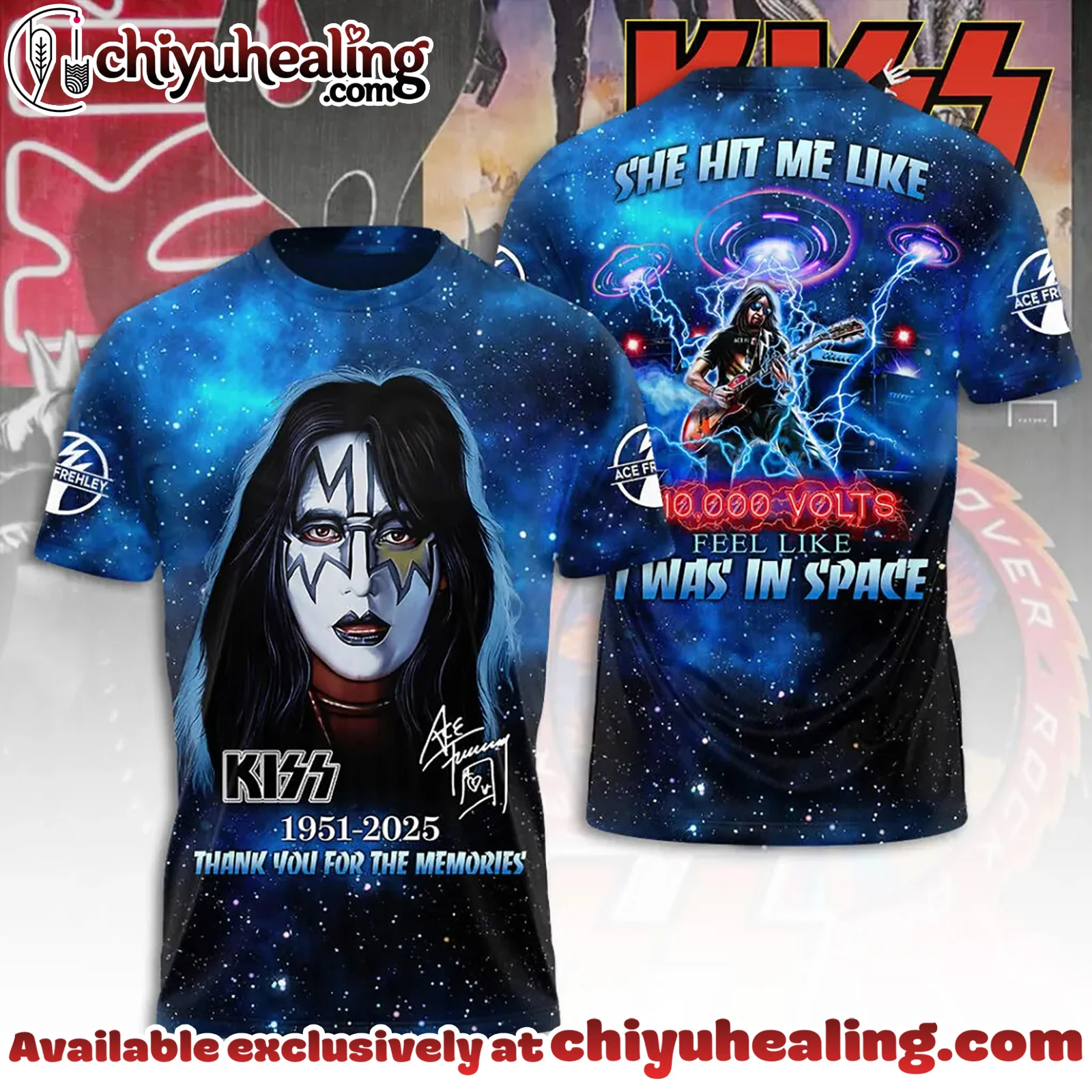 KISS x Ace Frehley Shirt, Hoodie, Sweatshirt - Ver 2