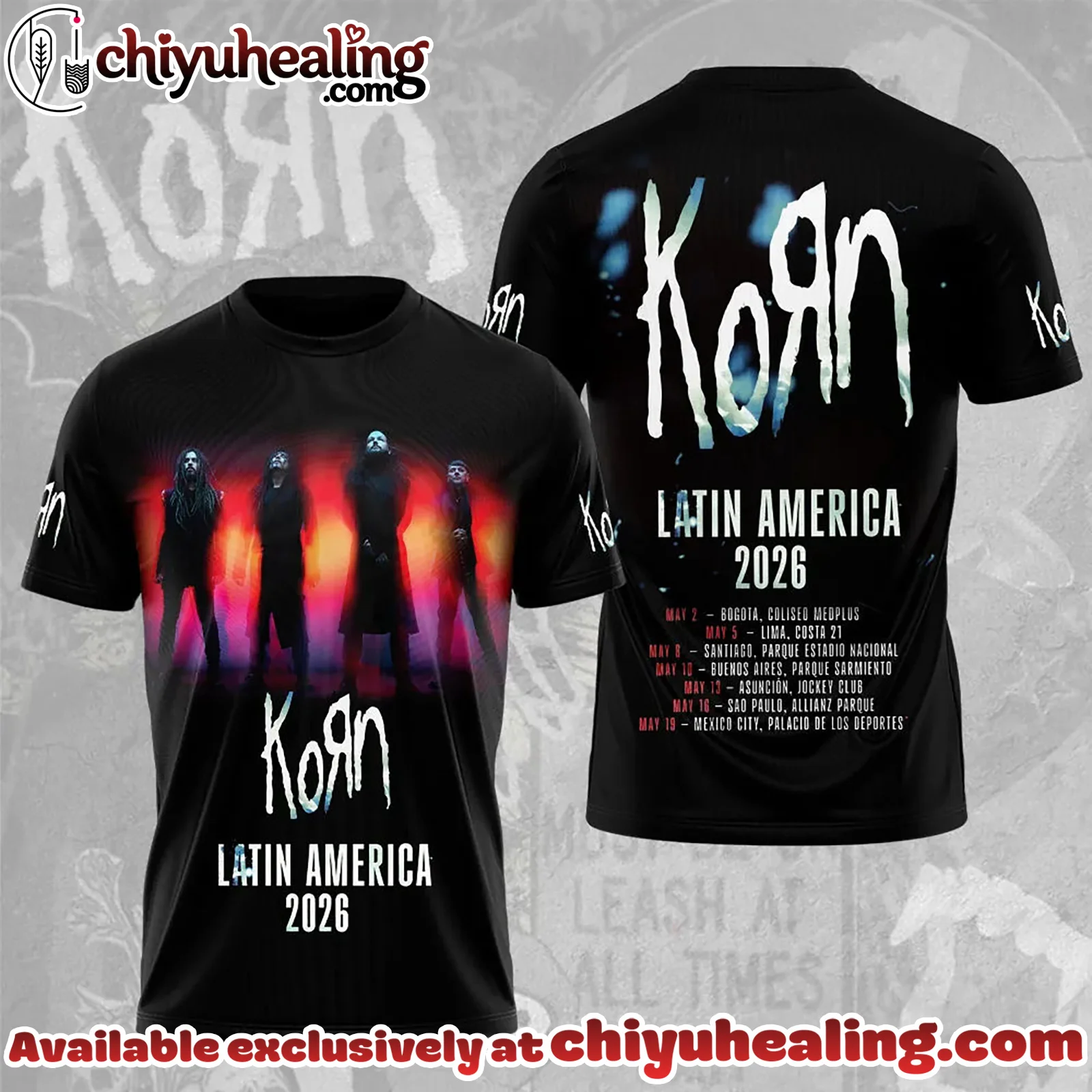 Korn Band Tour 2026 Shirt, Hoodie, Sweatshirt